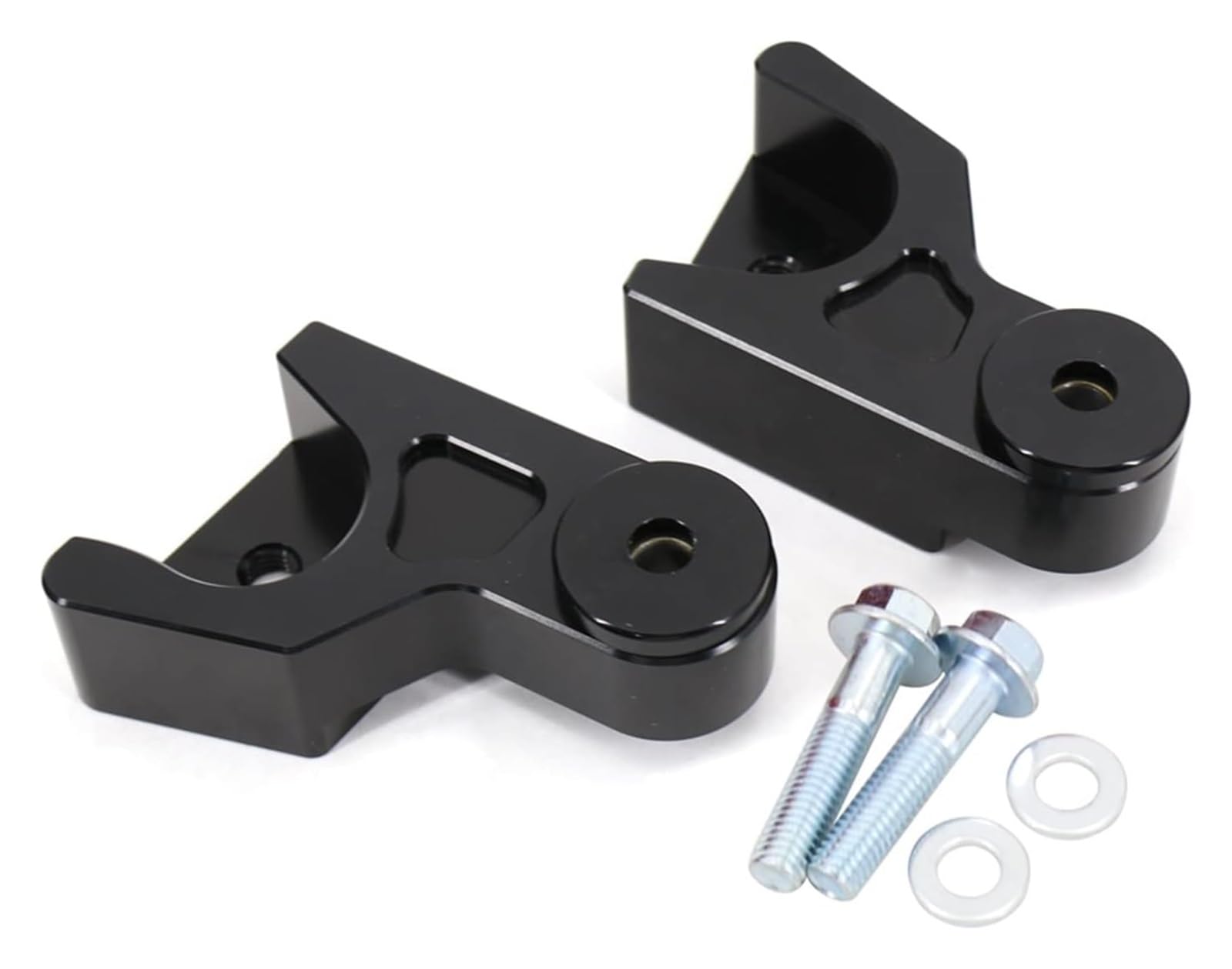 Motorrad Stoßdämpfer Für FO&RZA 350 GTR Für FORZA350 2021 2020 25MM Tieferlegungs Link Kit Motorrad Hinten Last Suspension Stoßdämpfer(Schwarz) von Spring talks