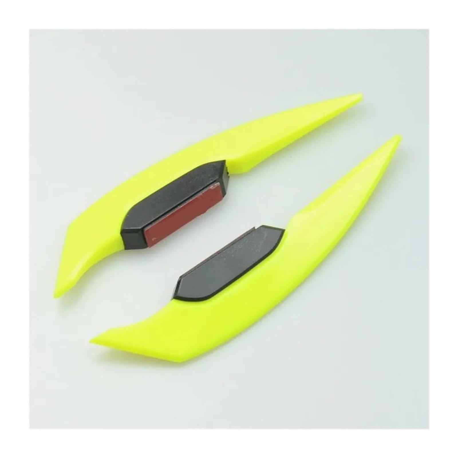 Seitliche Luftkanalabdeckung 1 Paar Universal Motorrad Winglet Aerodynamische Spoiler Flügel Dekoration Motorrad Spoiler Flügel(B) von Spring talks