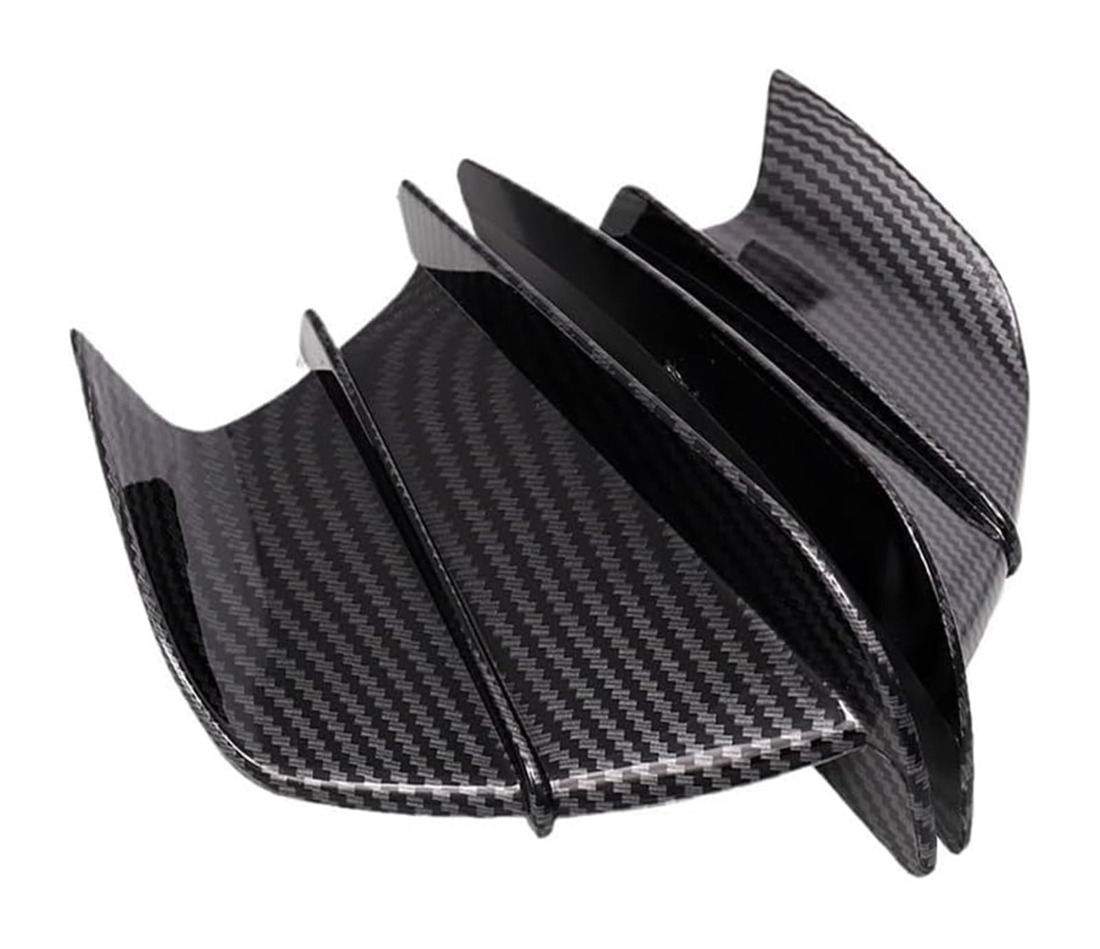 Seitliche Luftkanalabdeckung Für A&prilia Für Tuono 1000 RS125 RS250 RSV1000 Für Mille Rs 660/125 Rs660 Rsv 4 Rsv4 Motorrad Winglet Aerodynamische Flügel Kit Spoiler(Style1) von Spring talks