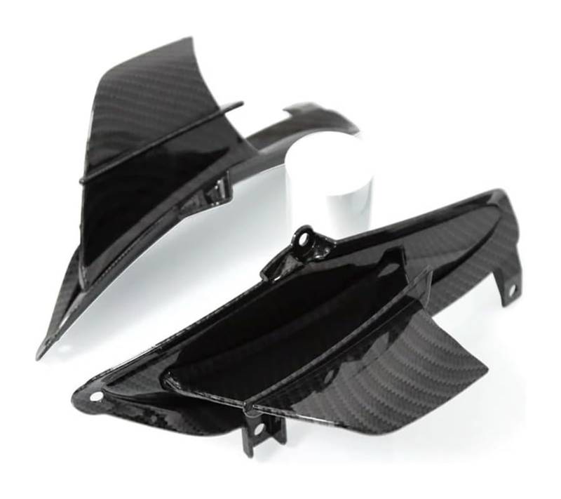 Seitliche Luftkanalabdeckung Für CBR650R 2019-2023 Motorrad Front Licht Gugel Seite Winglets Dynamische Flügel Fin Spoiler Trim Feste Flügel Carbon Faser von Spring talks