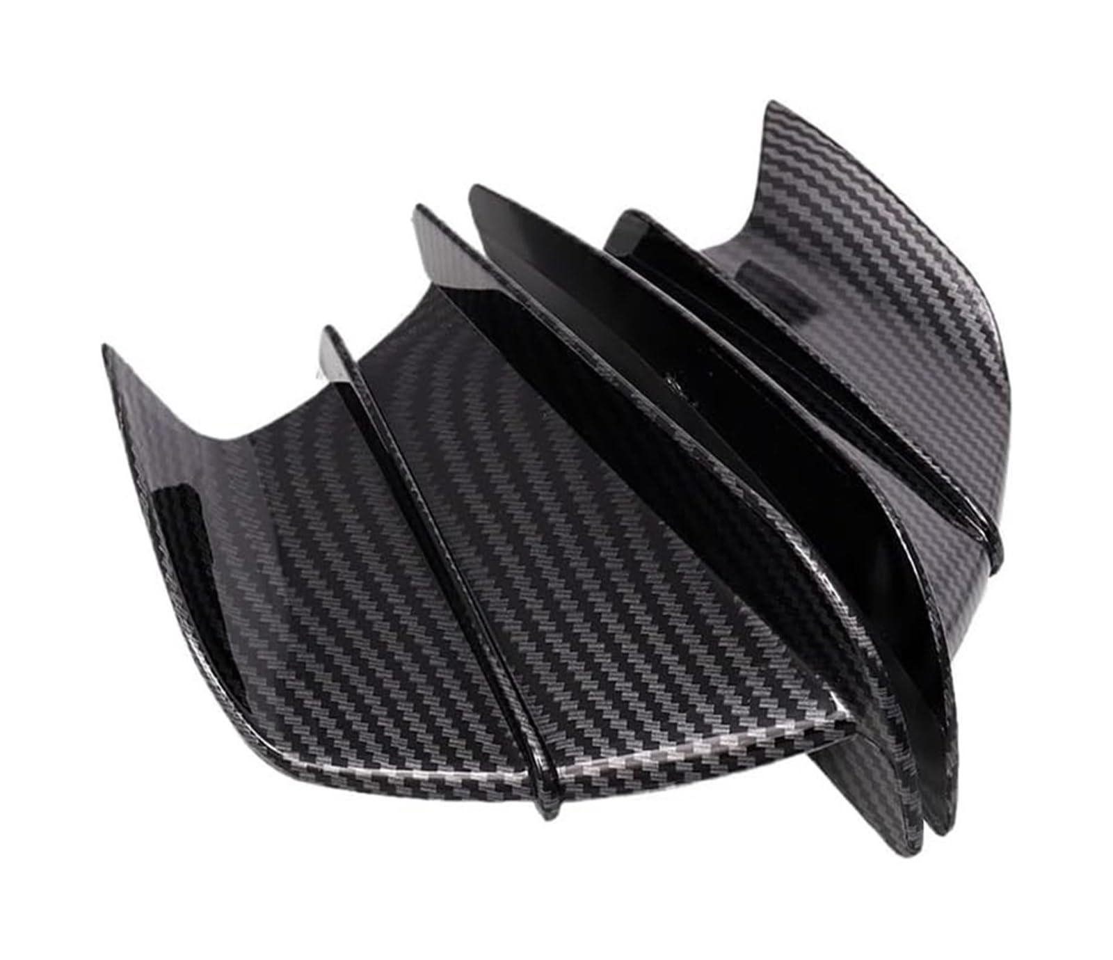 Seitliche Luftkanalabdeckung Für CBR650R CBR650F CBR500R CBR1000RR Motorrad Winglet Aerodynamischer Flügel Spoiler Motorrad Spoiler Flügel(Style1) von Spring talks