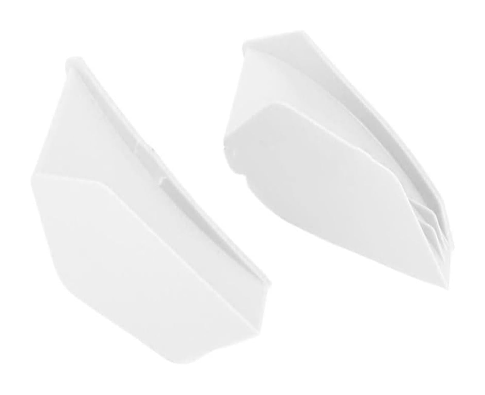 Seitliche Luftkanalabdeckung Für K&awasaki Für Ninja 250/400 Motorrad Universal Winglet Aerodynamische Spoiler Wing Kit Dekoration(W) von Spring talks