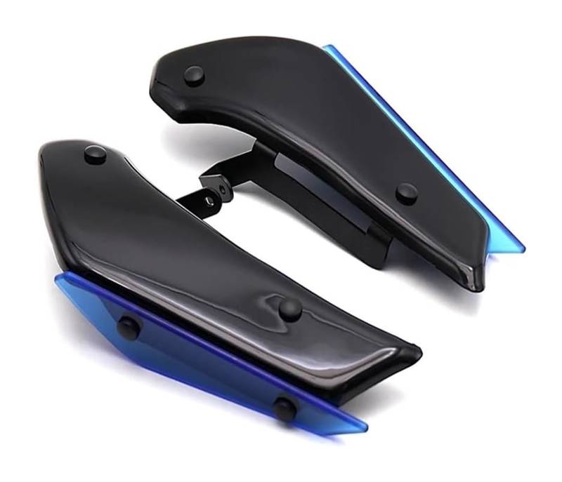 Seitliche Luftkanalabdeckung Für S1000RR S 1000 RR 1000RR 2019 2020 Motorrad Seite Abtrieb Sport Spoiler Aerodynamische Feste Winglet Verkleidung Flügel Abdeckung(Blau) von Spring talks