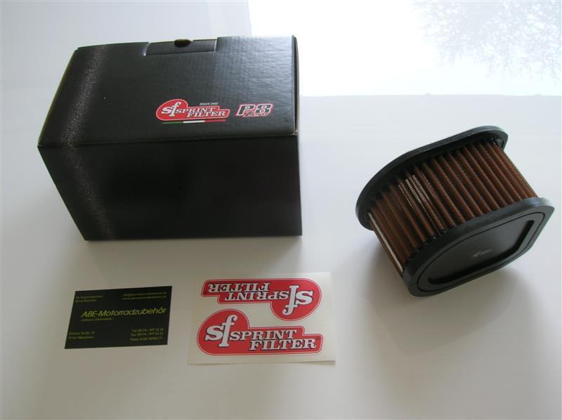 Sprintfilter Sport Luftfilter Polyester Kawasaki Z 1000 Bj. 2003-2009 Typ ZRT00A/ZRT00B eintragungsfrei von SprintFilter