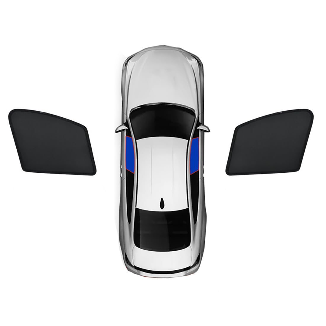 Custom Car Fenster Sonnenschirm für KIA K5 Optima Sedan DL3 2020-2024, magnetischer UV -Schutzvorhang,Black-Black-2*Front Window Custom Car Fenster Sonnenschirm für KIA K5 Optima Sedan DL3 2020-2024, magnetischer UV -Schutzvorhang,Black-Black-2*Front Window von Spulhc
