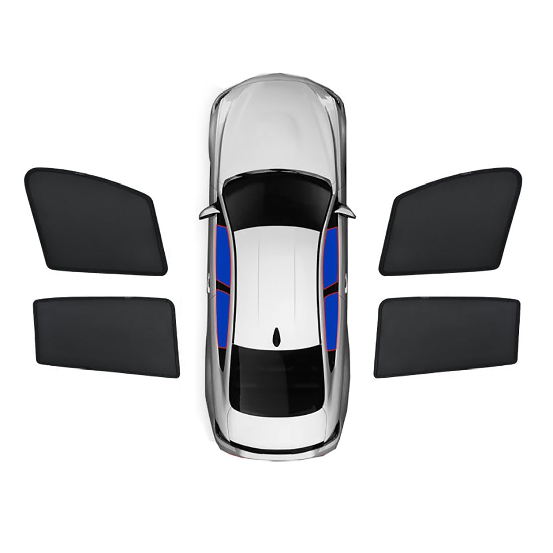 Custom Car Fenster Sonnenschirm für Lexus is 2021 2022 2023 2024, magnetischer UV -Schutzvorhang,Black-Black-2*Front+ 2*Rear Window Custom Car Fenster Sonnenschirm für Lexus is 2021 2022 2023 2024, magnetischer UV -Schutzvorhang,Black-Black-2*Front+ 2*Rear Window von Spulhc