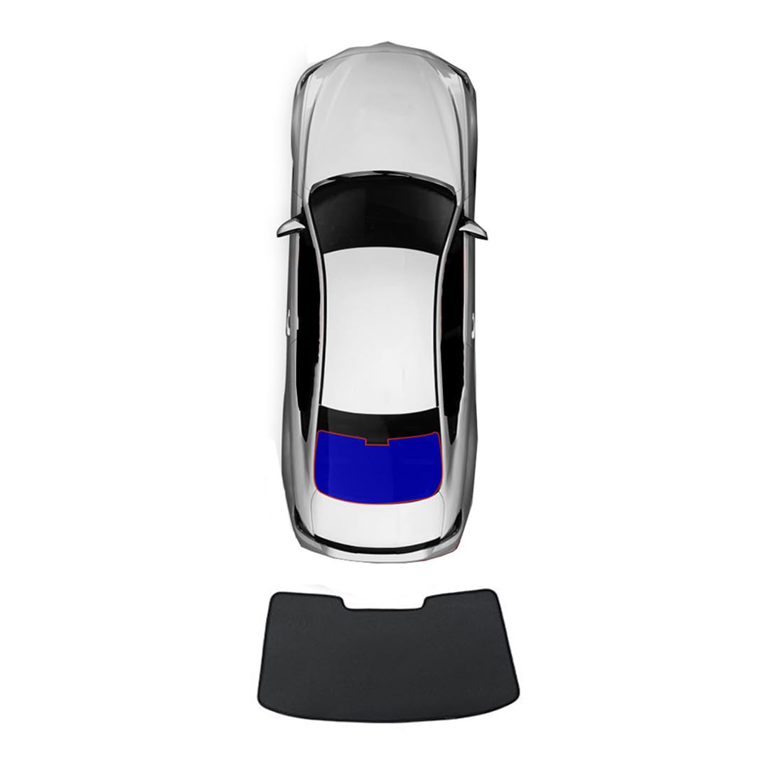 Custom Car Fenster Sonnenschirm für Renault Koleos Samsung QM6 2016-2023 2024, magnetischer UV -Schutzvorhang,Black-Black-Tailgate Window Custom Car Fenster Sonnenschirm für Renault Koleos Samsung QM6 2016-2023 2024, magnetischer UV -Schutzvorhang,Black-Black-Tailgate Window von Spulhc