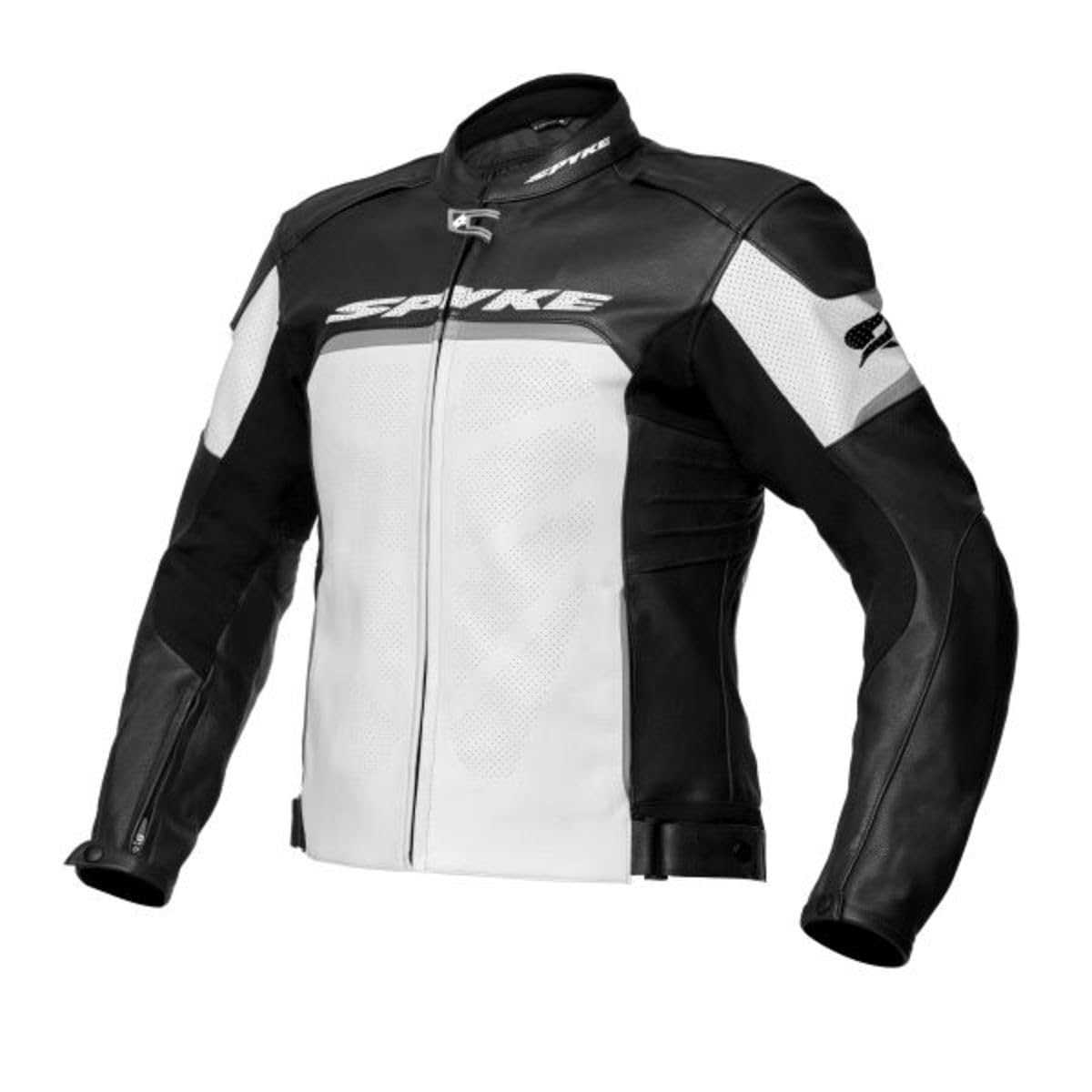 Spyke Motorradjacke Sport IMOLA EVO 2.0 Farbe anthrazit/schwarz/weiß, Größe 46 von Spyke