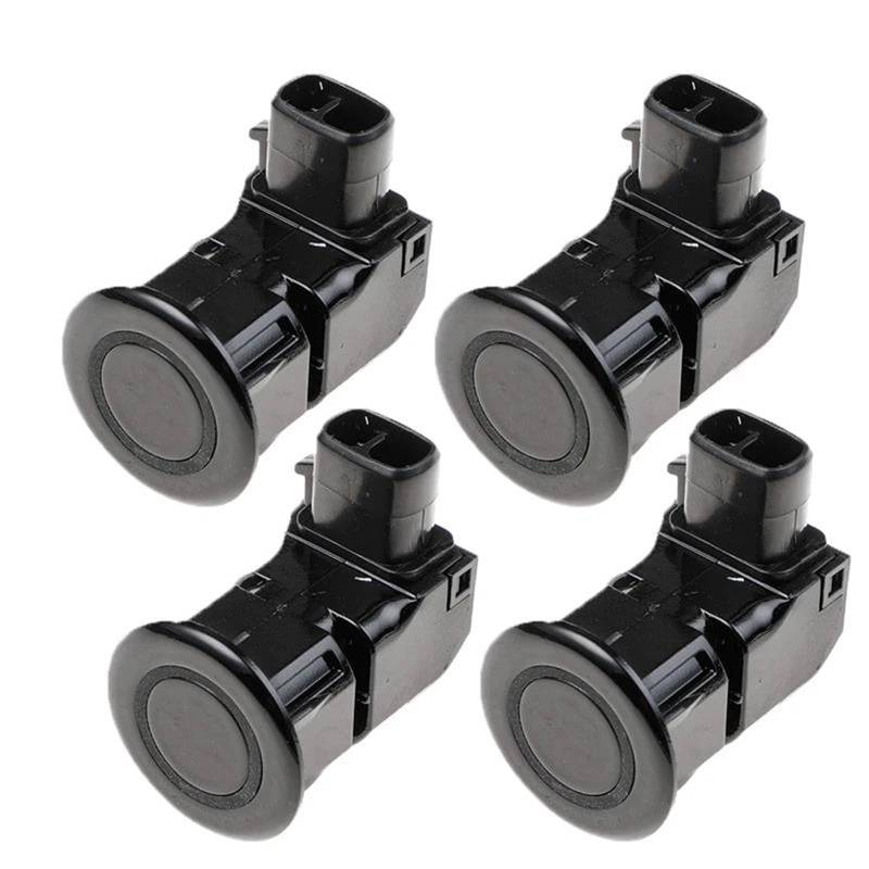 8934130010 PDC Parkplatz Sensor 89341-44130 89341-58010 Für Toyota Für Lexus IS250 IS350 GS350 Hinten Vorne Umkehr Radarsensor(Schwarz,4 Pieces) von Sqnbra