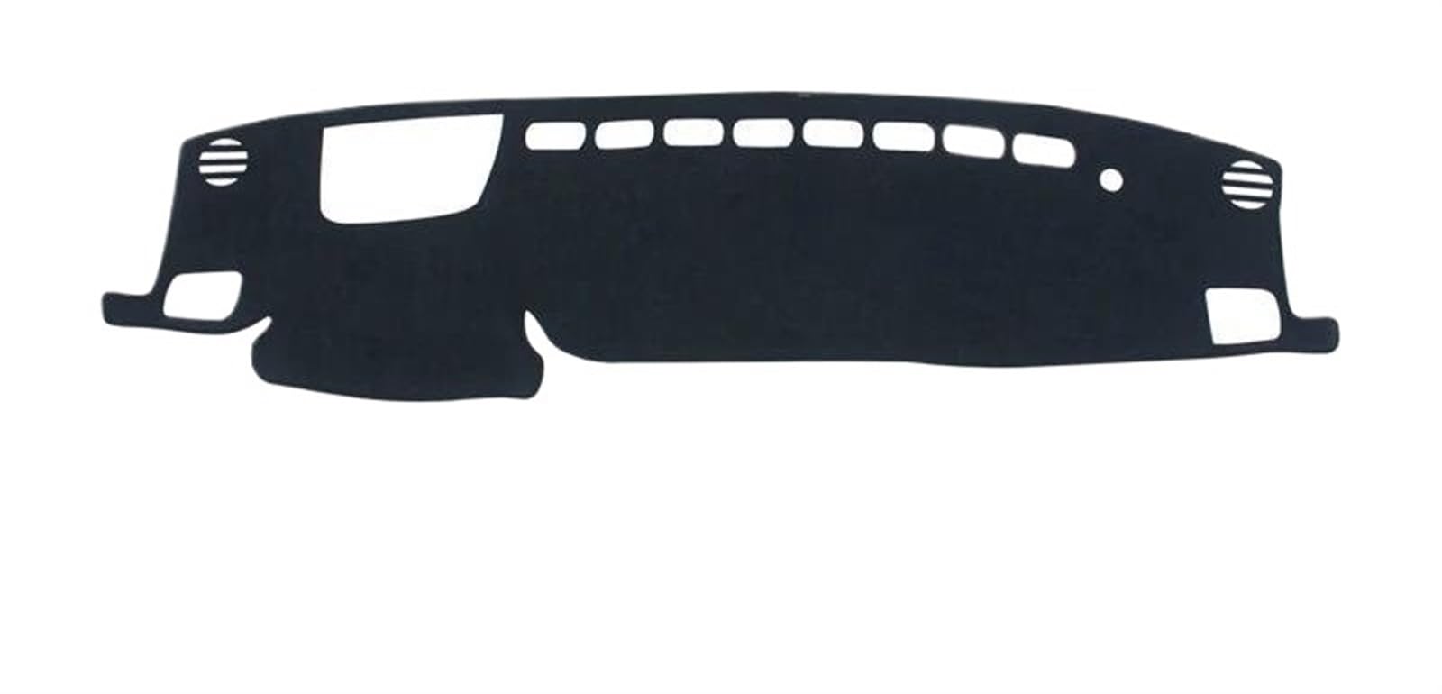 Armaturenbrett-Pad Auto-Armaturenbrett-Abdeckung Für Toyota Für Highlander XU70 Für Kluger 2021 2022 2023 2024 Instrumententisch Sonnenschutz Unterlage(LHD Black) von Sqnbra