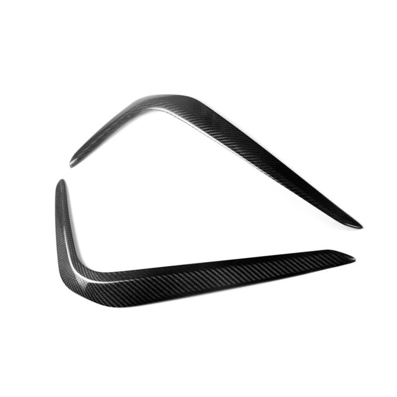 Frontlippe Spoiler 2 Stück Auto Frontspoilerlippe Splitter Verkleidung Carbon-Faser Für G38 ​​5er G30 2019 2020 2021 2022 Autoaußenzubehör Auto Frontstoßstange Spoiler von Sqnbra