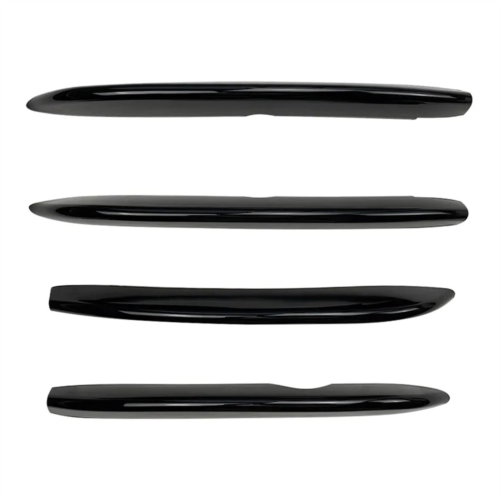 Frontlippe Spoiler 2020 Bis Up Für Benz Für CLA W118 C118 Für CLA35 Frontstoßstange Air Vent Splitter Canard Spoiler Grille Glossy Black Carbon Autoteile Auto Frontstoßstange Spoiler(Glossy Black) von Sqnbra