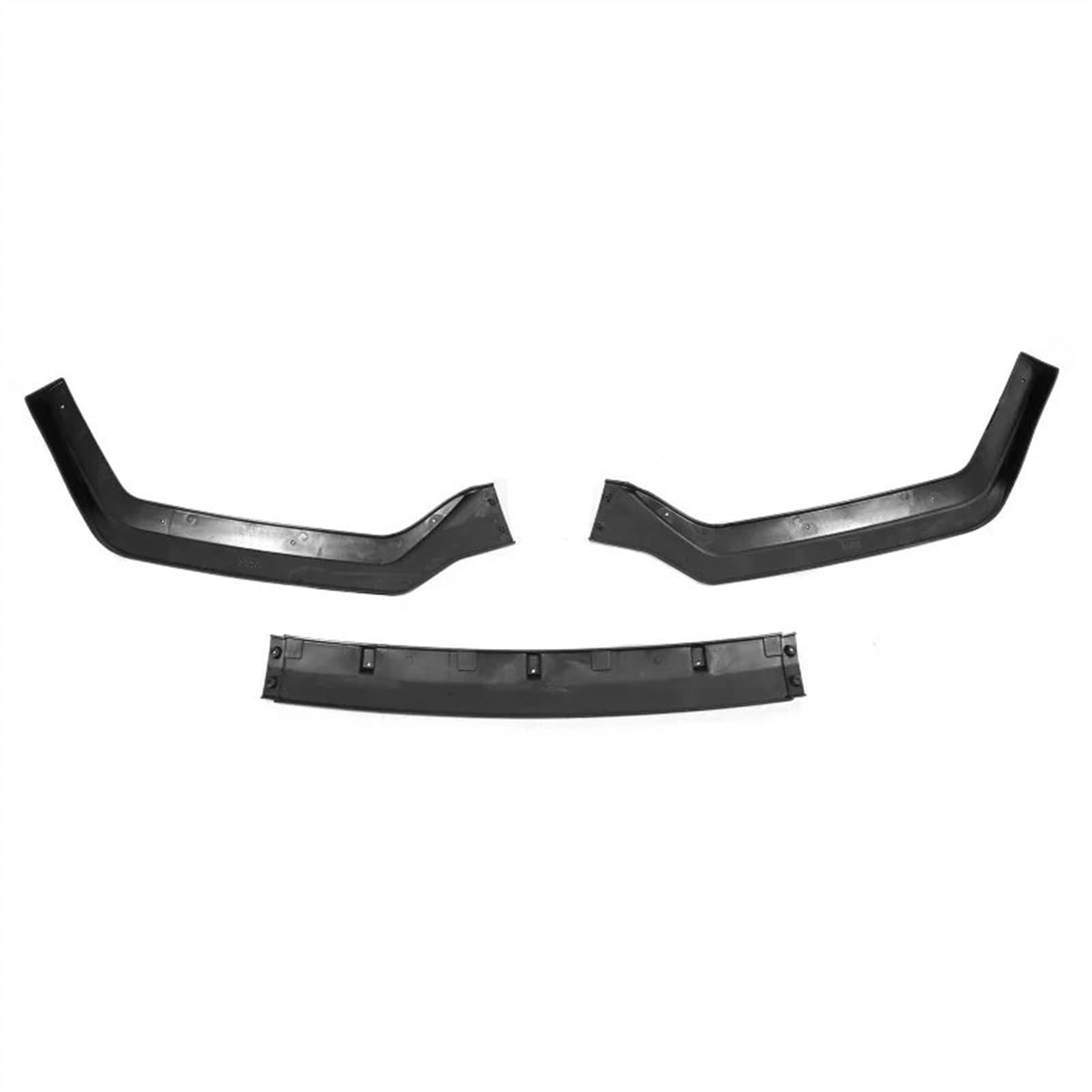 Frontlippe Spoiler 3 Teile/satz Auto Vorderen Stoßfänger Lip Spoiler Splitter Für Infiniti Q50 Für Sport Modell 2014 2015 2016 2017 2018 2019 2020 2021 Auto Frontstoßstange Spoiler(Glossy Black 18-21) von Sqnbra