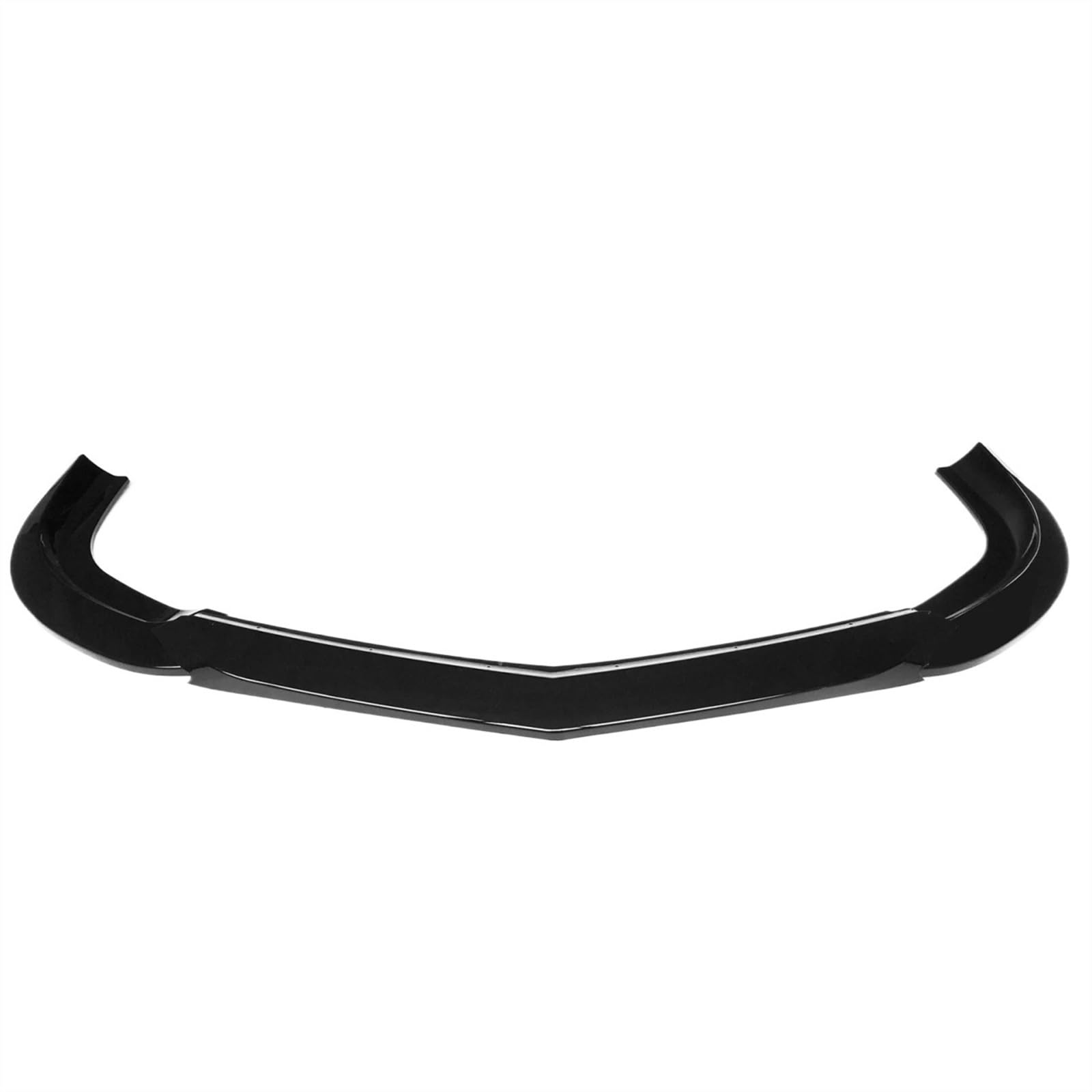 Frontlippe Spoiler Auto-Frontspoiler Für Benz C-Klasse Limousine W204 C63 Für AMG 2008–2011 Auto-Frontspoilerlippe, Unteres Splitterblatt, Body Kit Auto Frontstoßstange Spoiler(Glossy Black) von Sqnbra