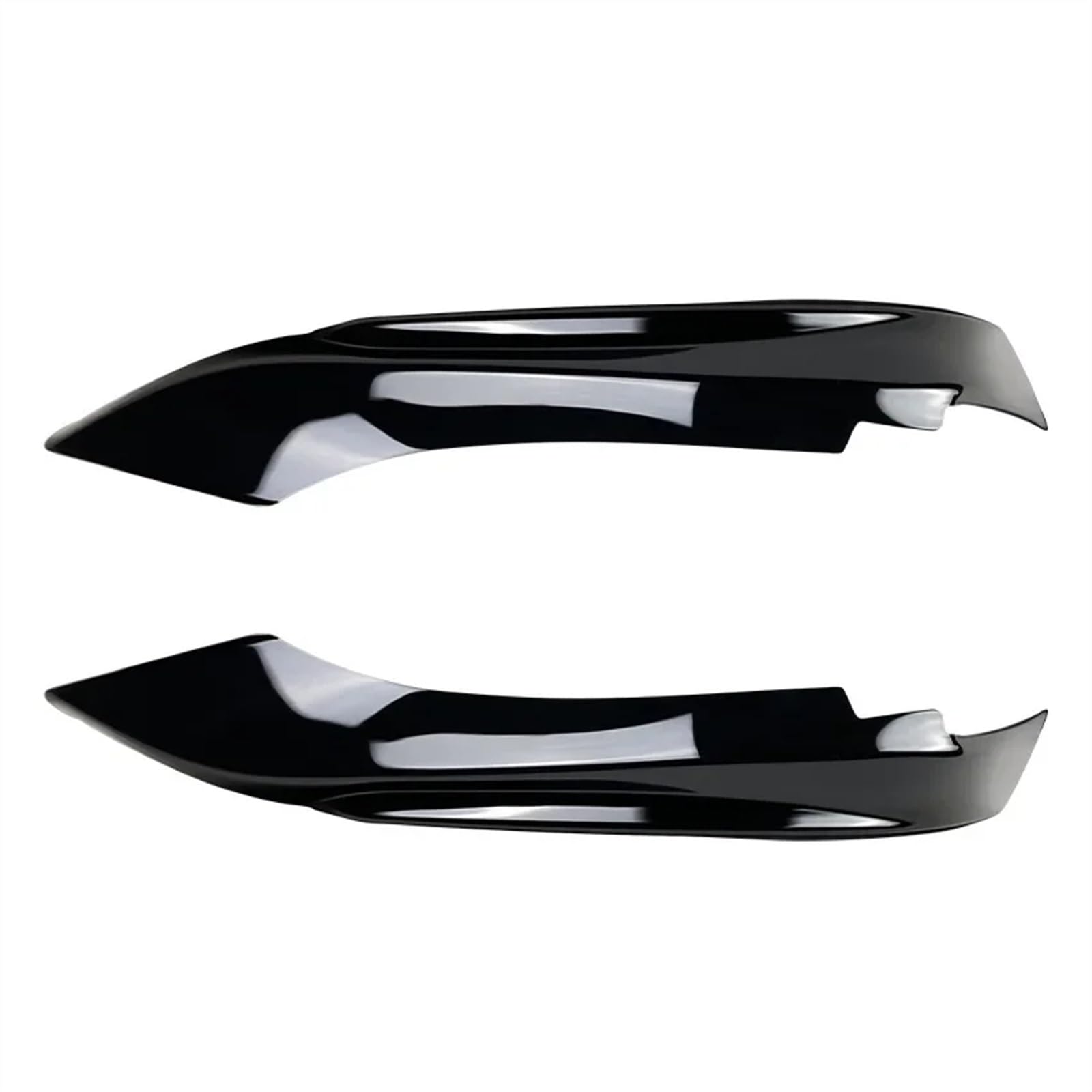 Frontlippe Spoiler Auto Frontspoiler Lip Splitter Diffusor Abdeckung Schutz Trim Für 425i 430i F32 F33 F36 4 Serie 420i 440i M440i 2014-2020 Auto Frontstoßstange Spoiler(Gloss Black B) von Sqnbra