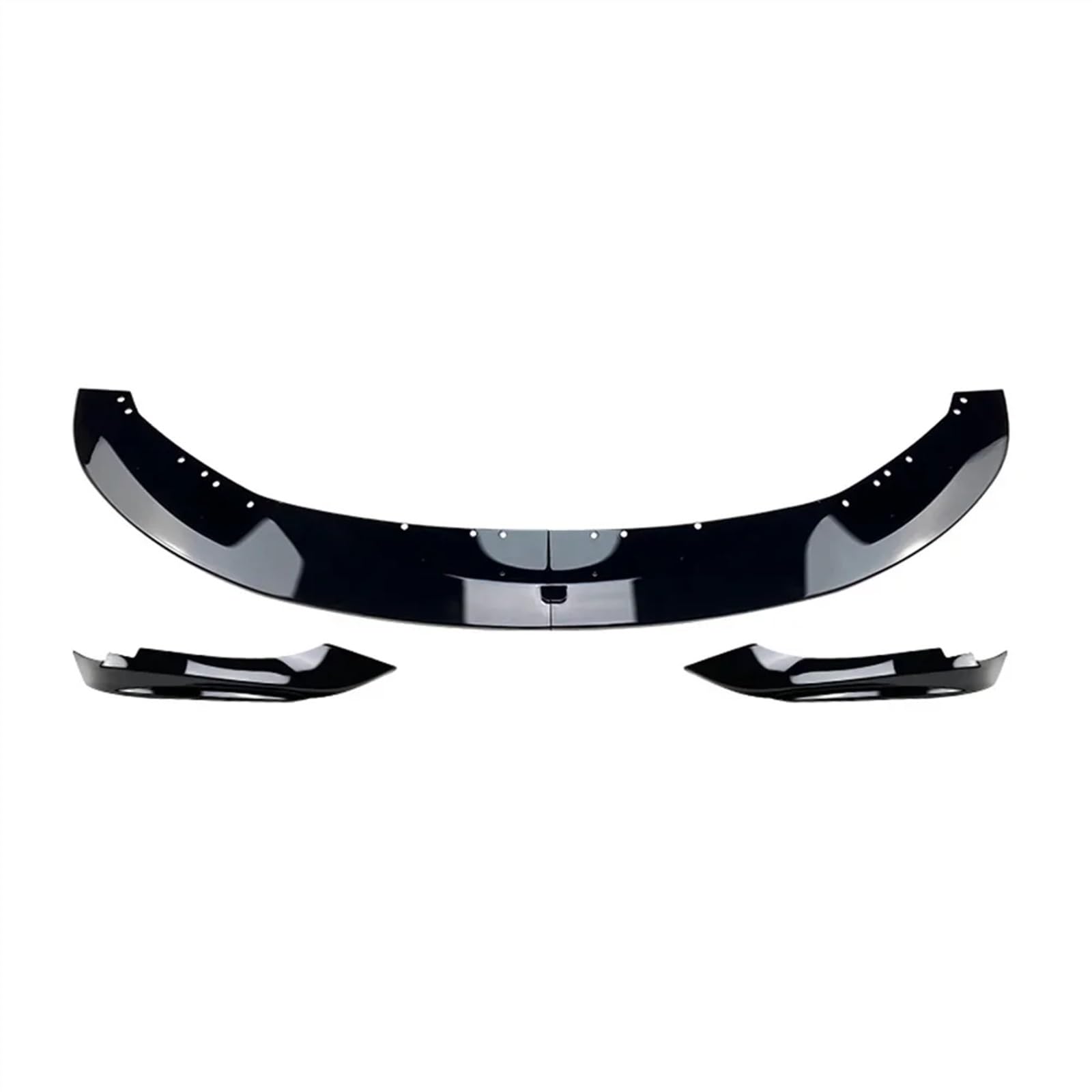 Frontlippe Spoiler Auto Frontspoilerlippe Für F36 420i F32 F33 425i 430i 440i M440i 2014-2020 4 Serie Frontspoiler Splitter Abdeckung Schutz Auto Frontstoßstange Spoiler(Gloss Black (4pcs)) von Sqnbra