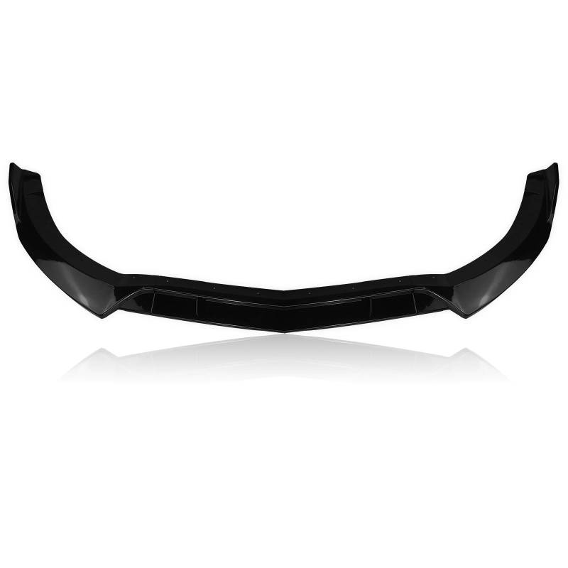 Frontlippe Spoiler Frontspoilerlippe Für Benz CLS500 W218 2015-2018 CLS400 Für CLS-Klasse Carbon Fiber/Glanz Schwarz Unterer Frontspoiler Splitter Auto Frontstoßstange Spoiler(Glossy Black) von Sqnbra