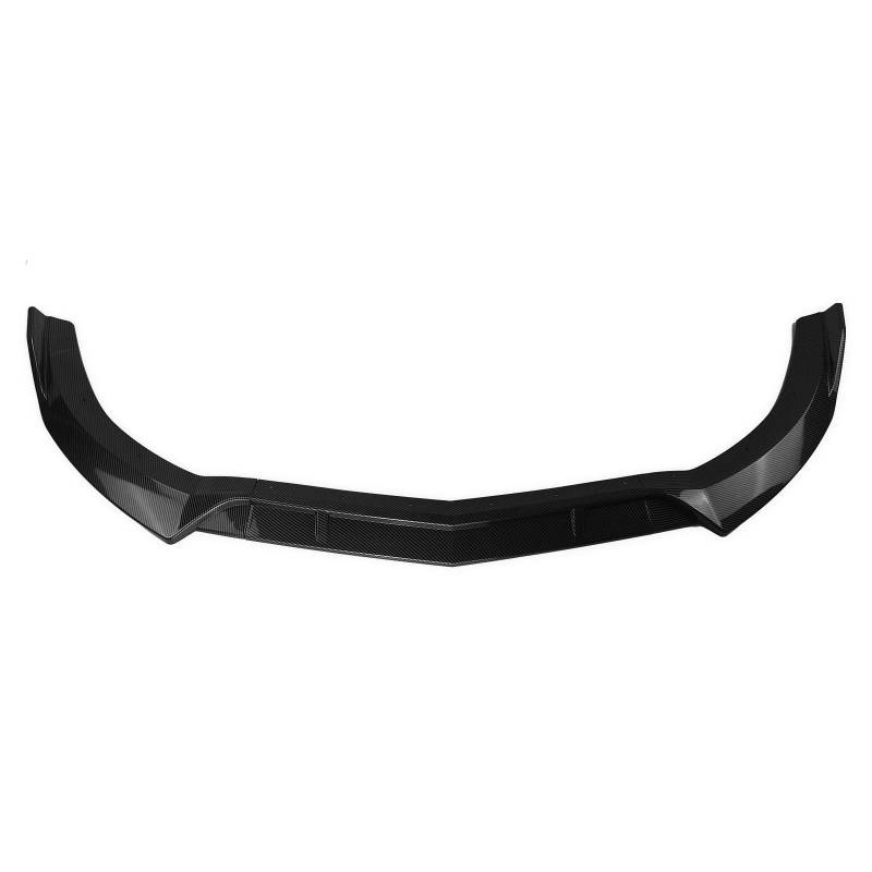 Frontlippe Spoiler Frontspoilerlippe Für Benz CLS500 W218 2015-2018 CLS400 Für CLS-Klasse Carbon Fiber/Glanz Schwarz Unterer Frontspoiler Splitter Auto Frontstoßstange Spoiler(Kohlefaser) von Sqnbra