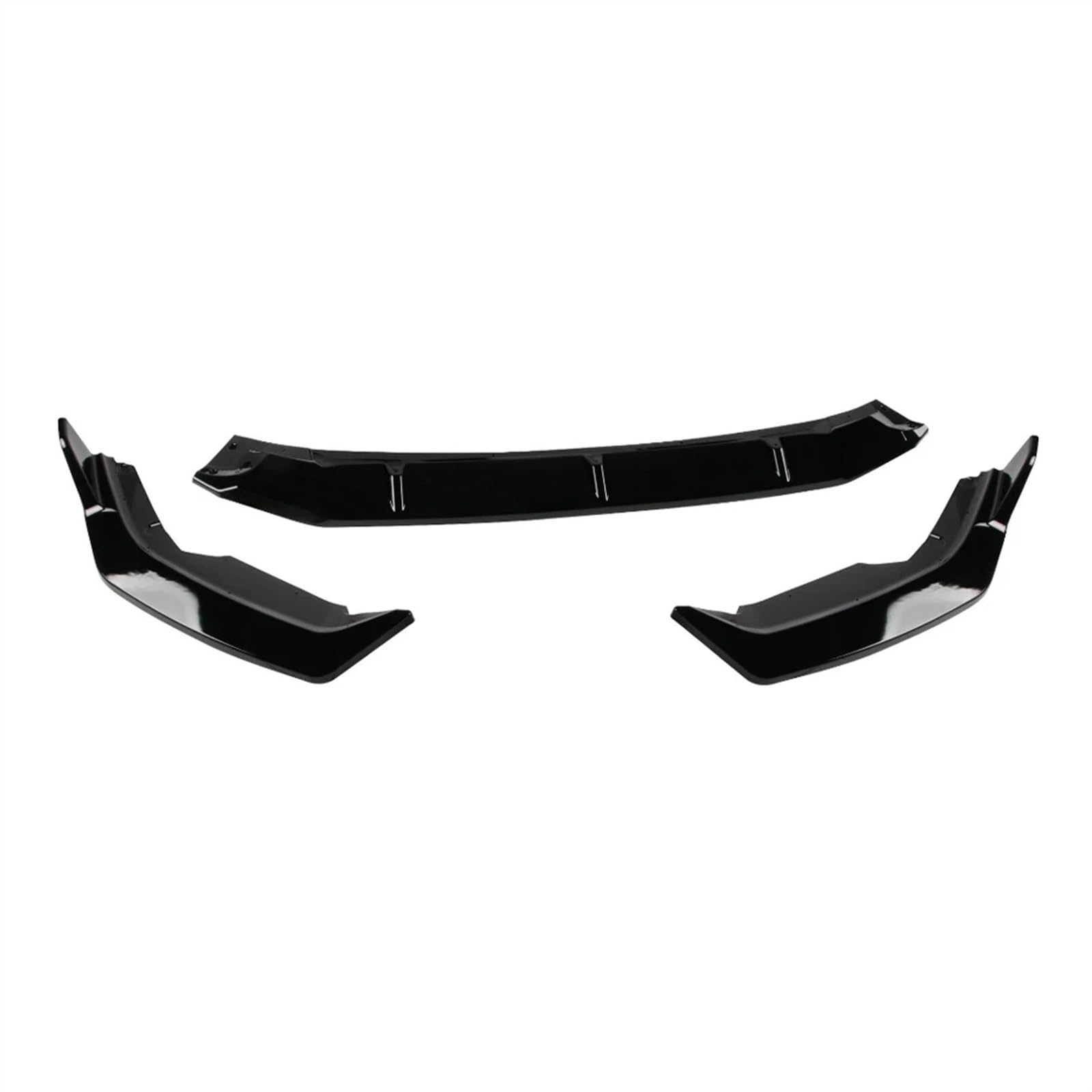 Frontlippe Spoiler Frontspoilerlippe Für Sentra Für Sylphy 2020-2022 Frontspoilerlippe Splitter Body Kit Schürzen Abdeckung Schutzleiste Glanzschwarz Auto Frontstoßstange Spoiler(Gloss Black) von Sqnbra