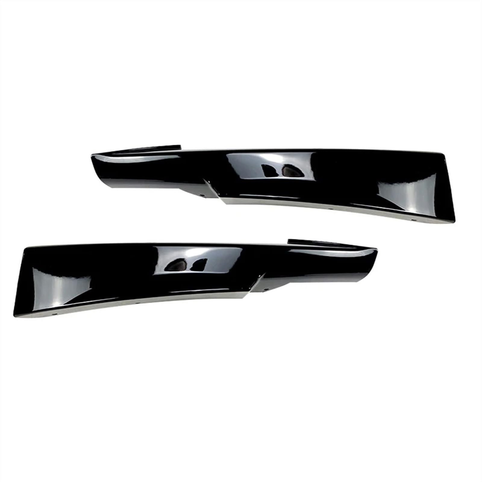 Frontlippe Spoiler Für 3er E90 E91 Für LCI 2009-2012 Auto Frontspoiler Lippe Diffusor Splitter Spoiler Body Kit Ecke Außenzubehör Auto Frontstoßstange Spoiler(Gloss Black) von Sqnbra