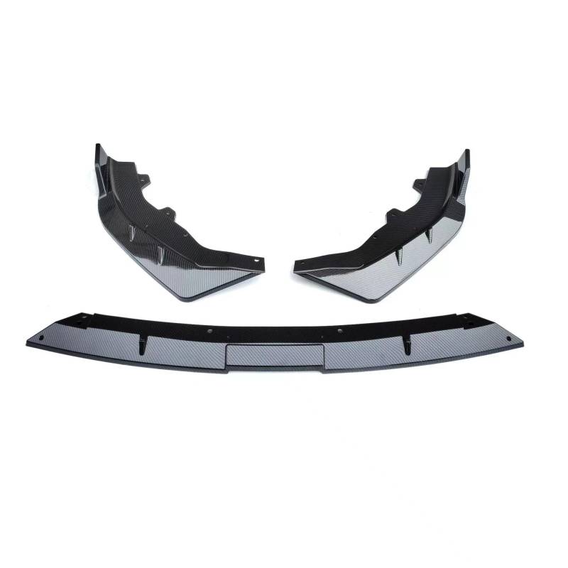 Frontlippe Spoiler Für CHANG AN Für UNI-V 2022 2023 2024 3 Teile/satz Auto Vorderen Stoßfänger Lippe Kinn Spoiler Splitter Diffusor Tuning Auto Zubehör Teile Auto Frontstoßstange Spoiler(Carbon Printi von Sqnbra