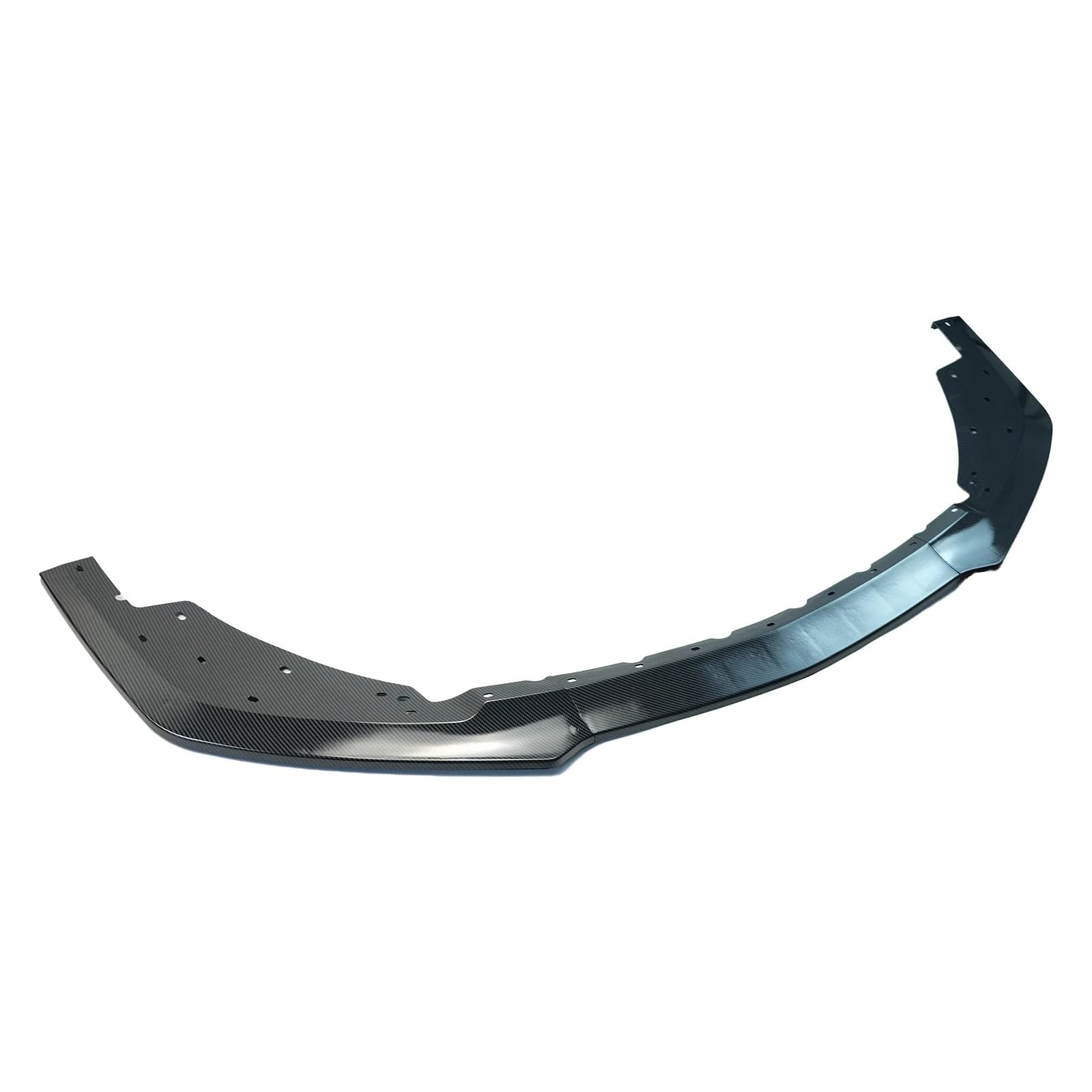 Frontlippe Spoiler Für Ford Für Mustang MP Concepts GT500 2015-2022 Frontspoilerlippe Splitter Diffusor Schutzabdeckung Mattschwarz Kohlefaser Auto Frontstoßstange Spoiler(Lip Carbon Look) von Sqnbra