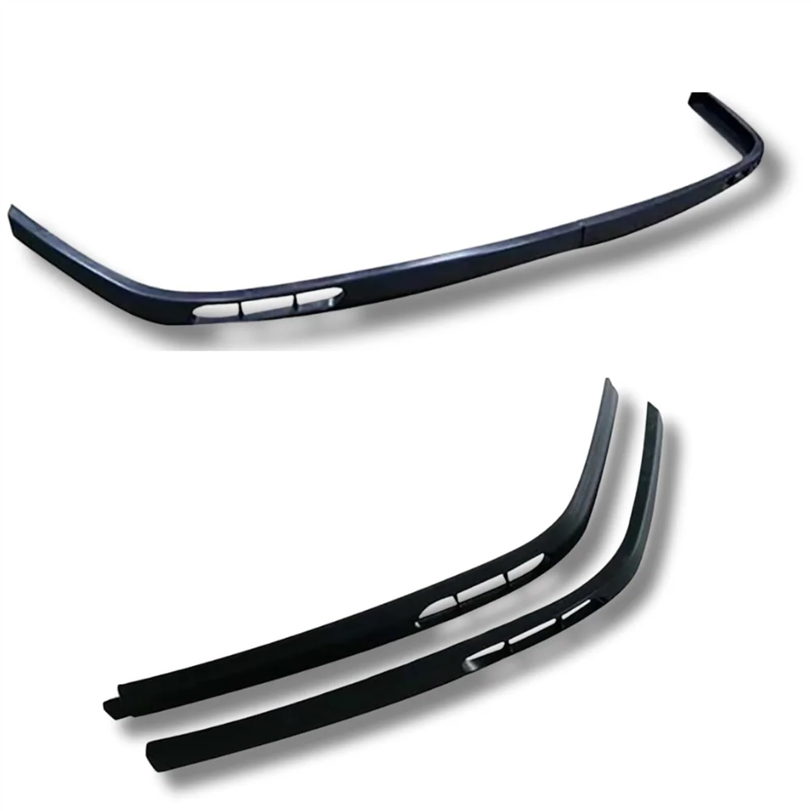 Frontlippe Spoiler Für Laguna 2 Pcs Front Spoiler Stoßstange Lip Body Kit Front Spoiler Splitter Diffusor Kunststoff Auto Außen Tuning Teile Auto Frontstoßstange Spoiler(Model 1) von Sqnbra