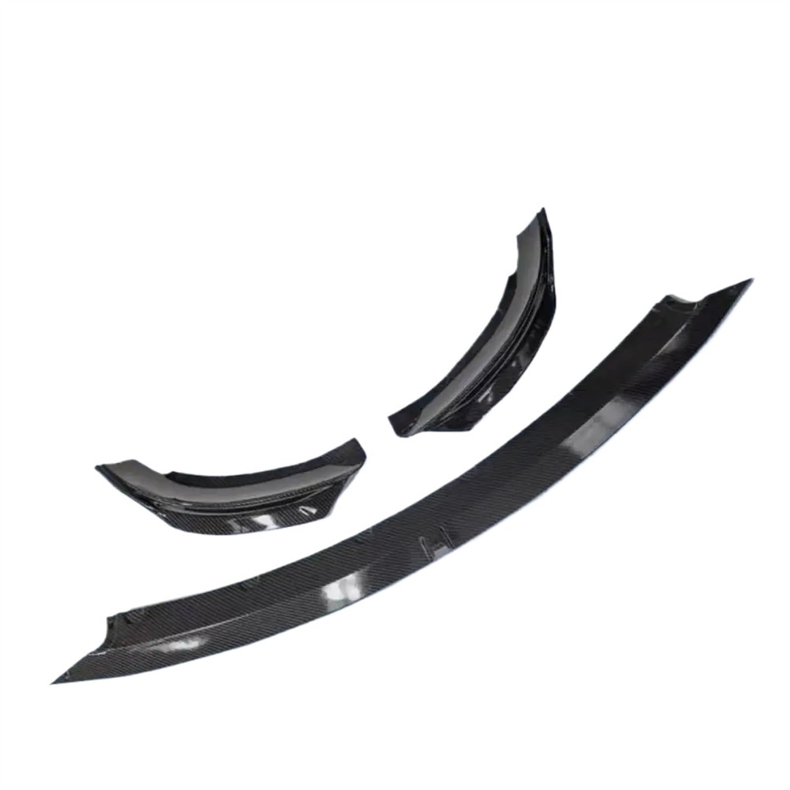 Frontlippe Spoiler Für Tesla Für Modell 3 2023 Für Y 2024 Frontspoilerlippe Carbon Black Front Lower Bumper Spoiler Modifikationsschutzabdeckung Auto Frontstoßstange Spoiler(for 3 Carbon Black) von Sqnbra