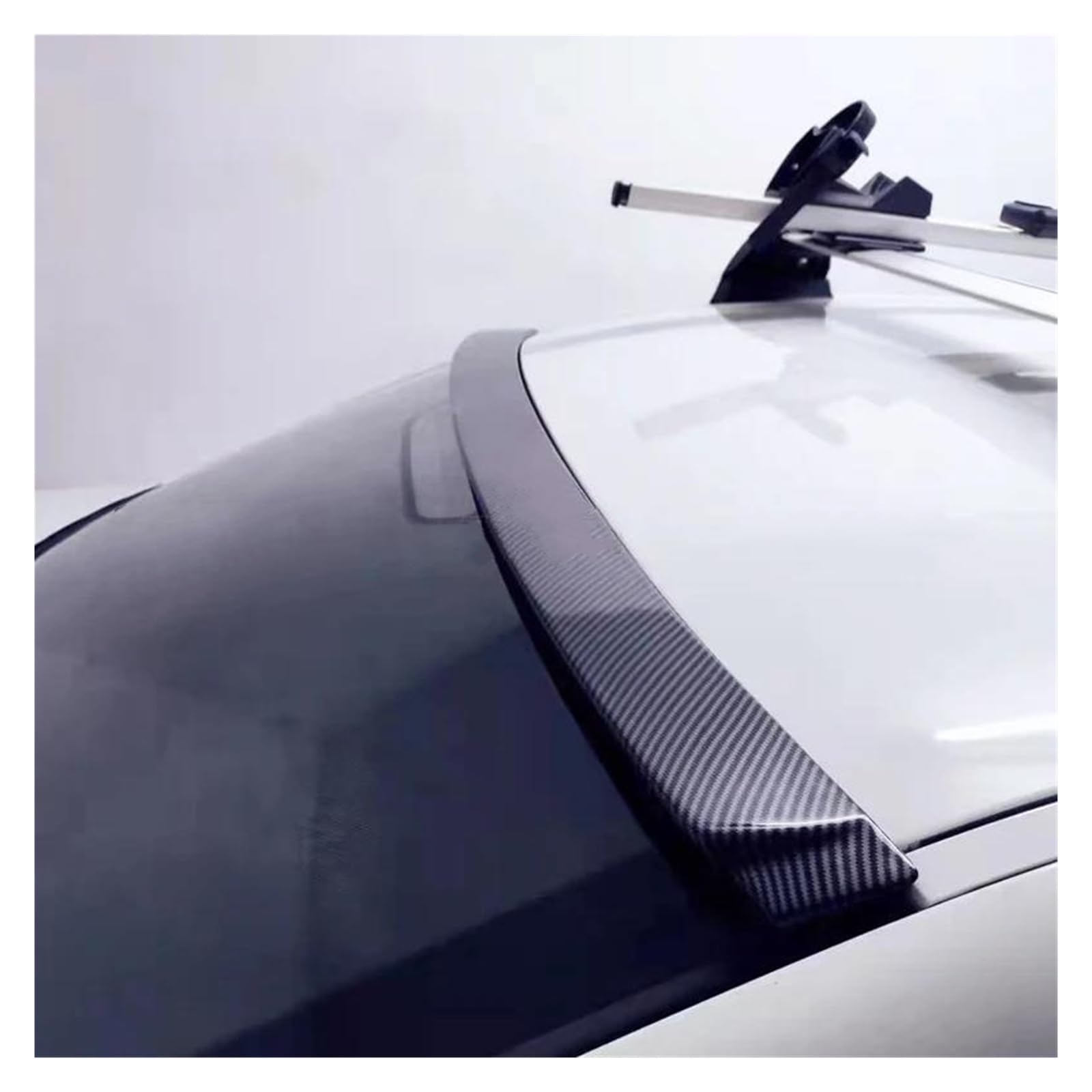 Heckspoiler Für 3 Für M3 Serie 320i 325li 328i E90 2006 2007 2008 2009 2010 2011 Hinten Fenster Dach Spoiler ABS Heckspoiler Flügel Spoilerlippe(Glossy Black) von Sqnbra