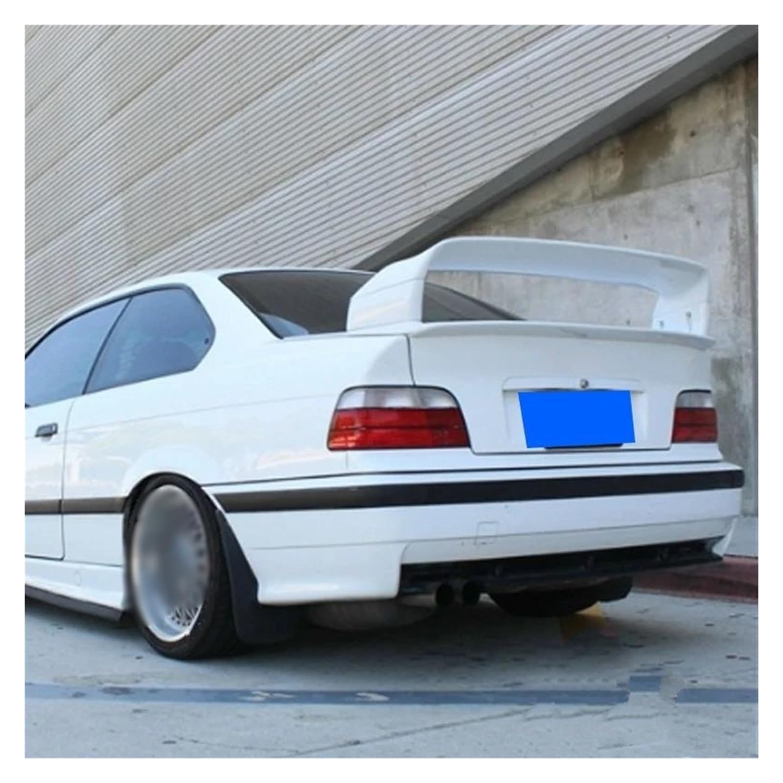 Heckspoiler Für E36 M3 Serie 1990–2000 ABS-Kunststoff Unlackiert Auto-Heckspoiler Heckflügel Heckspoiler Heckspoiler Spoilerlippe(Carbon Fiber Pattern) von Sqnbra