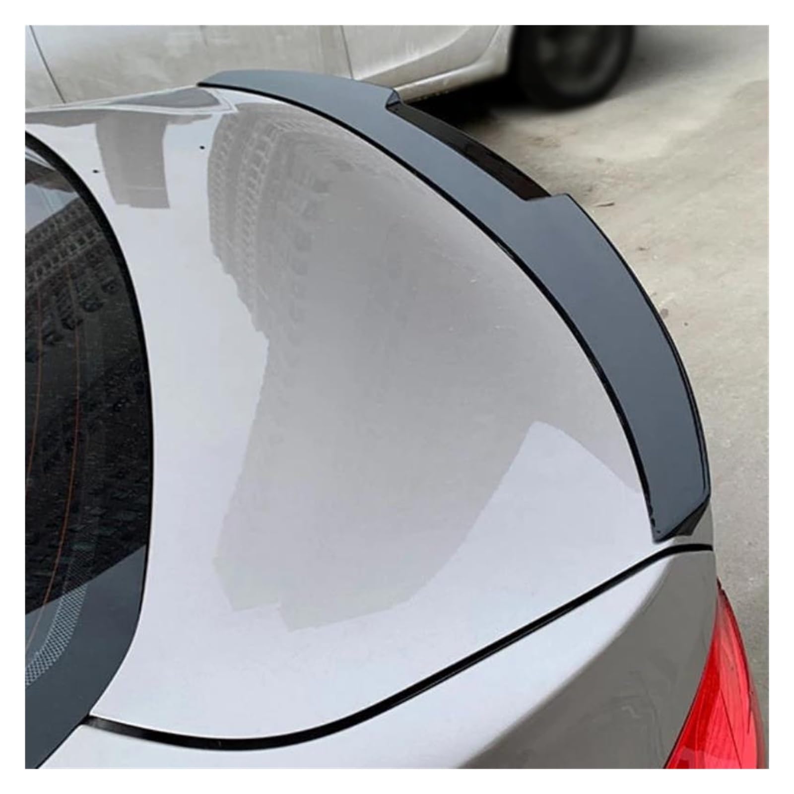 Heckspoiler Für F30 3 Serie F80 F35 2012-2018 ABS Schwanz Trunk Flügel Dekoration V Stil Hinten Lip Spoiler Hinten Flügel Heckspoiler Spoilerlippe(Unpainted) von Sqnbra