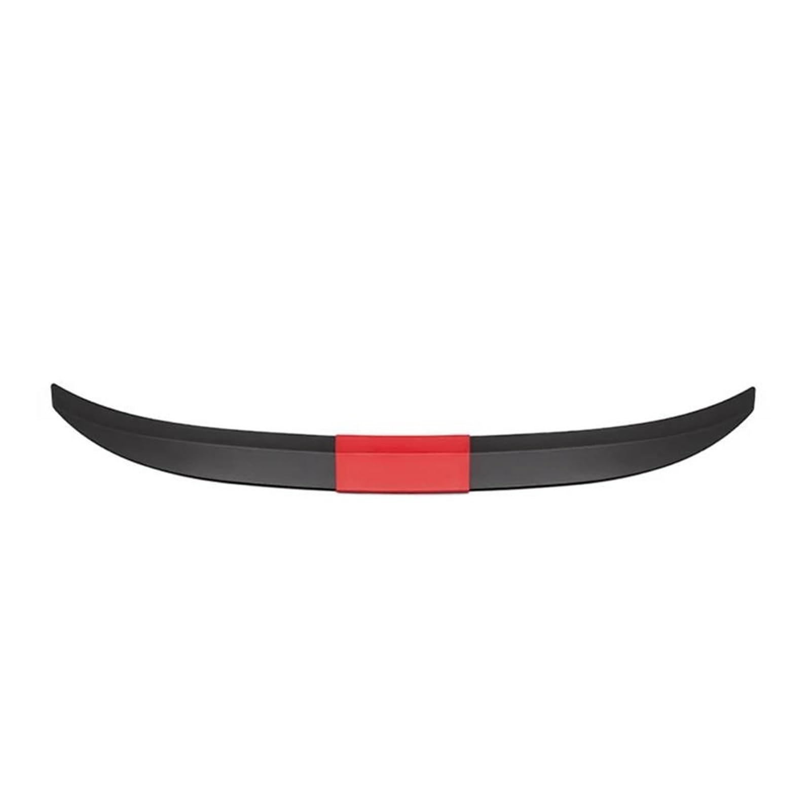 Heckspoiler Racing Spoiler Universal Auto Spoiler ABS Dreiteiliger Heckflügel Heckspoiler Lippe DIY Teile Spoiler Heckspoiler Spoilerlippe(Matte Red) von Sqnbra