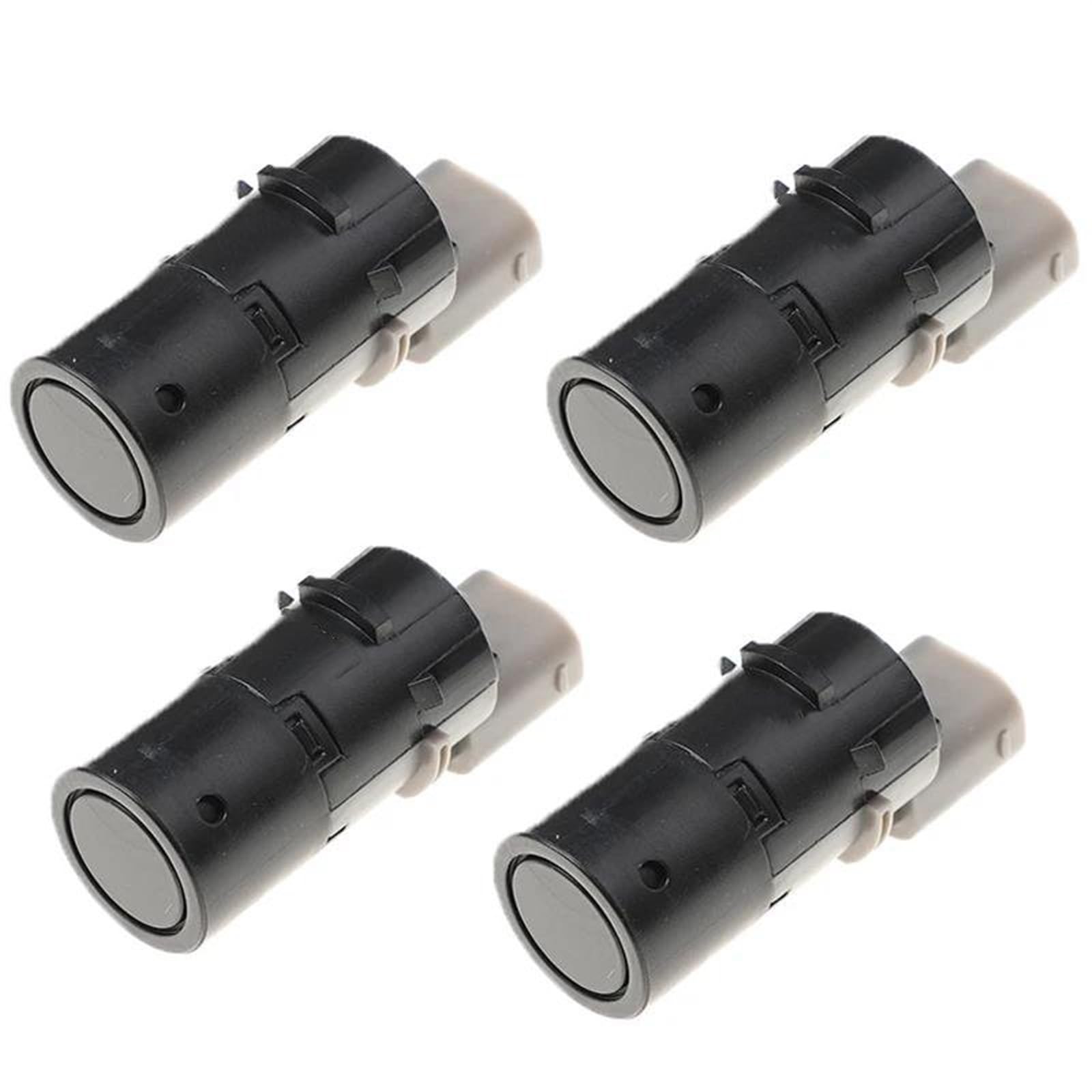 PDC Parkplatz Sensor 66206989069 Für E39 E46 E53 E61 E63 E64 E65 E66 E83 Für X3 Für X5 Hinten Vorne Umkehr Radarsensor(Grey,4 Pieces) von Sqnbra