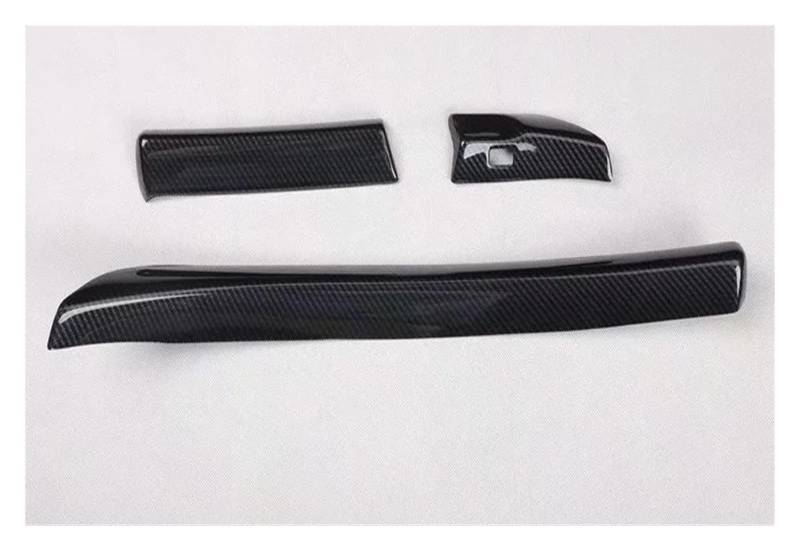 Panel Interieurleisten Auto Innen Zentrale Steuerung Trim Abdeckung Für Accord Acht Generation LHD 2008-2013 Auto Zubehör Styling 3 Teile/Satz 3 Farbe Auto Dekoration Innenraum(Carbon Fiber Black) von Sqnbra