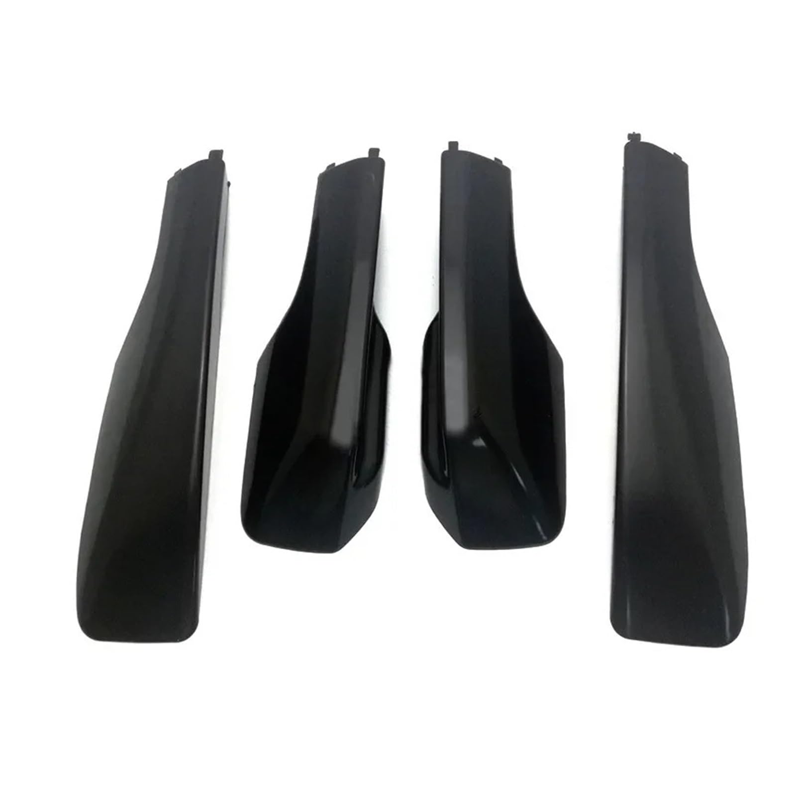 Relingträger 4Pcs Für Toyota Für RAV4 XA30 2006-2010 2011 2012 Dach Rack Shell Schutzhülle Vorne Hinten Dach Gepäck Bar Schiene Ende Ersatz Dachträger(Schwarz) von Sqnbra