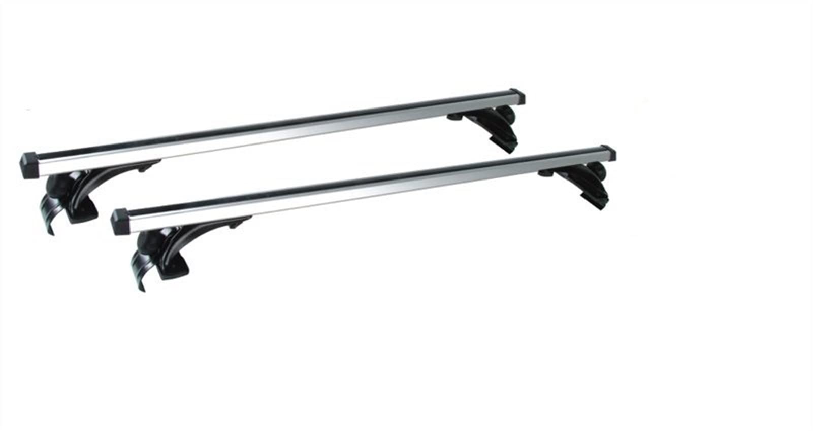 Relingträger Für Gepäckträger Fahrradträger Gepäckkorb Dachgepäckbox Auto 5502 2 Stück Universal Auto Dachträger Querträger Dachträger(120CM) von Sqnbra