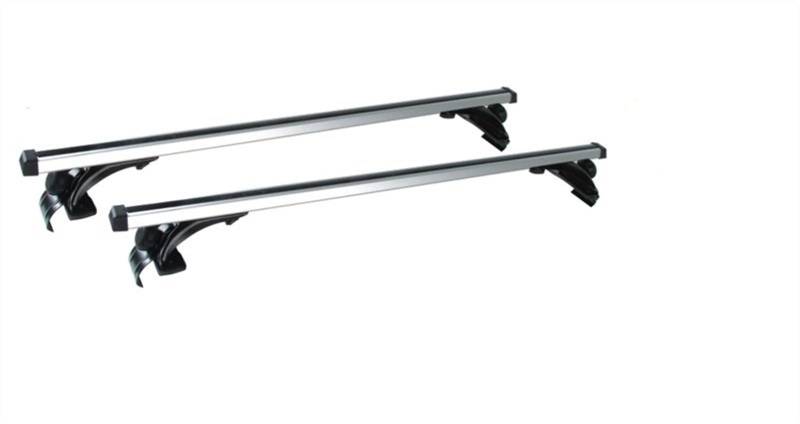 Relingträger Für Gepäckträger Fahrradträger Gepäckkorb Dachgepäckbox Auto 5502 2 Stück Universal Auto Dachträger Querträger Dachträger(125CM) von Sqnbra