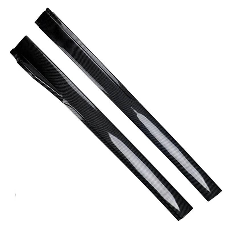 Seitenrock Flügel Diffusor 4 PCS Universal 2,4 M Seite Rock Extensions Auto Seite Röcke Winglet Splitter Lip Für Toyota Auto Seitenschürze(C) von Sqnbra