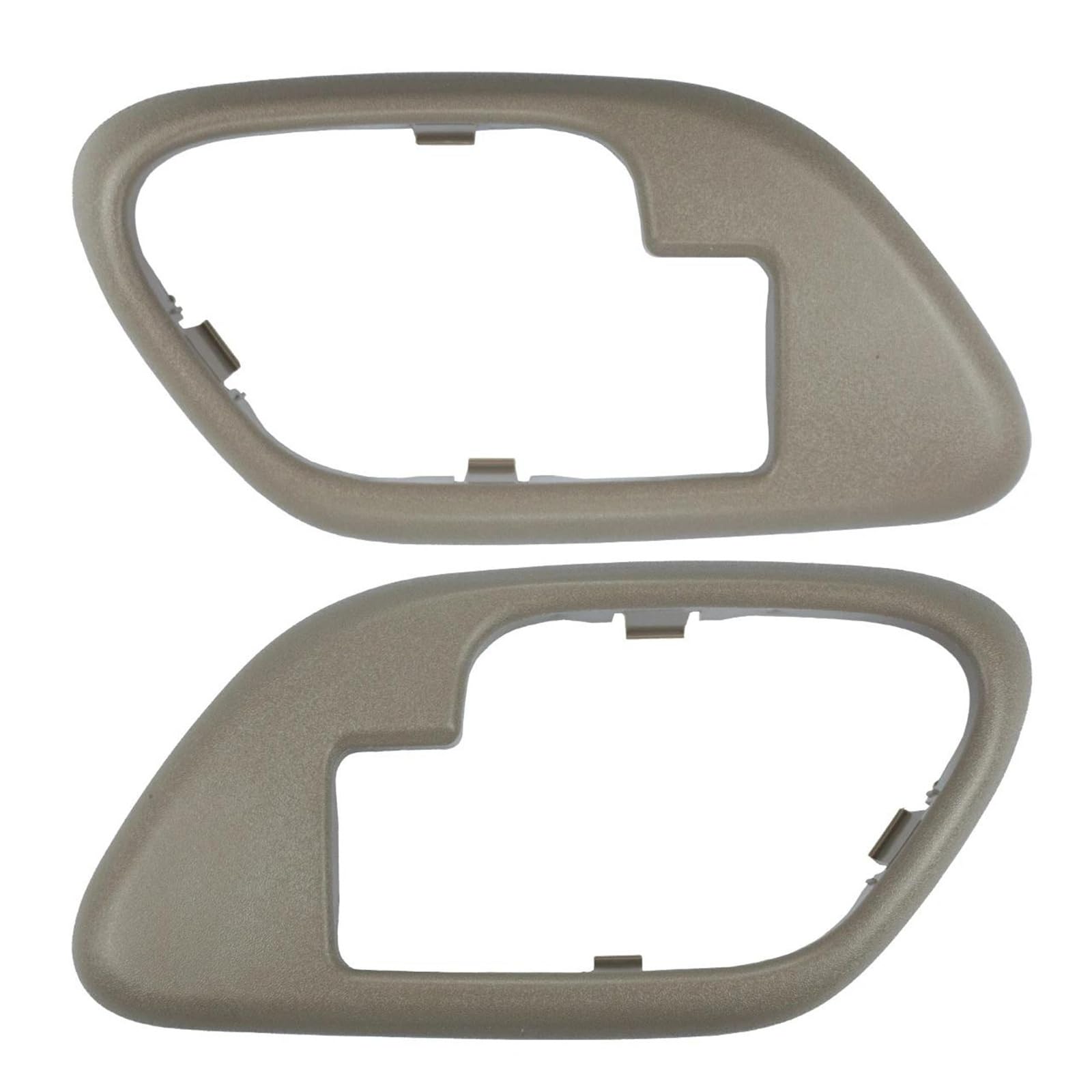 Türgriff Innen 1 Paar Links 15708079 Rechts 15708080 Auto-Innentürgriff-Zierblende Für Cadillac Für Escalade Base 1999-2000 LKW-Innenzubehör Griffverkleidung(Khaki) von Sqnbra