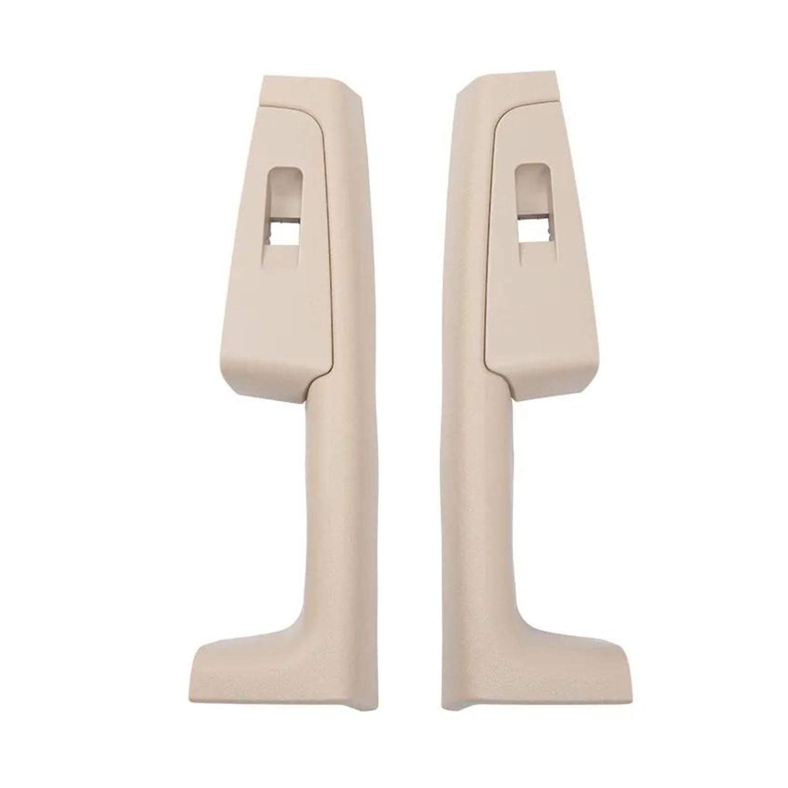 Türgriff Innen 2 Stück 3TD867157 Vorne Hinten Innen Türgriff Armlehne Rahmen Schalter Bedienfeld Verkleidung Beige Grau Schwarz Für Skoda Für Superb 2008-2012 2013 Griffverkleidung(Beige Rear) von Sqnbra