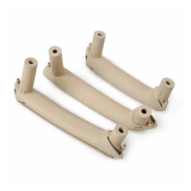 Türgriff Innen 3 Teile/Satz Innen Tür Pull Griff Grau Beige Schwarz Innen Tür Griff Für VW Für Passat B5 Innere Armlehne Griffverkleidung(Beige) von Sqnbra