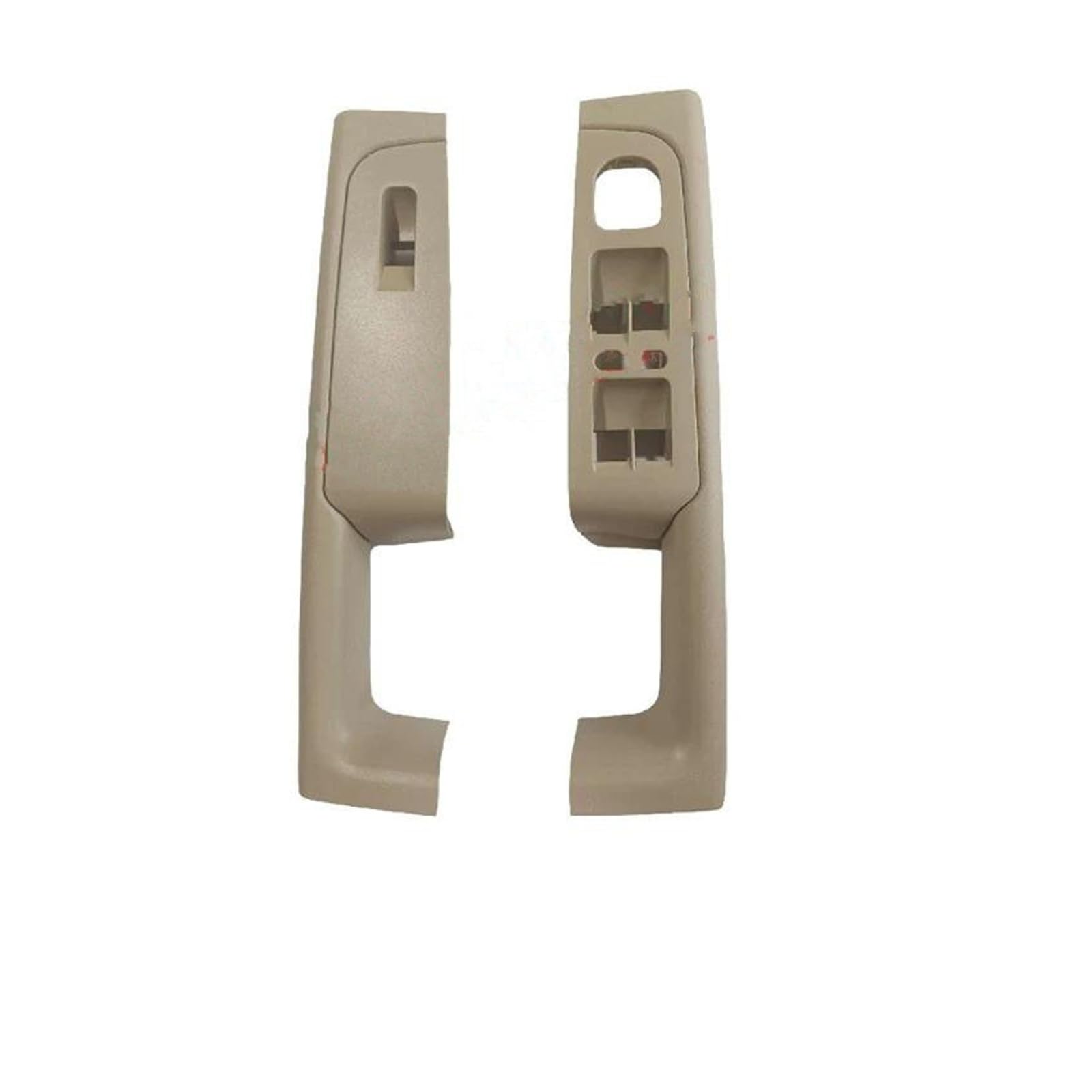 Türgriff Innen Für Skoda Für Superb 2008 2009 2010 2011 2012 2013 Vorderer Innerer Türgriff Armlehnenrahmen Schalter Bedienfeldverkleidung Beige 2/4 Stück Griffverkleidung(Beige Front L R) von Sqnbra