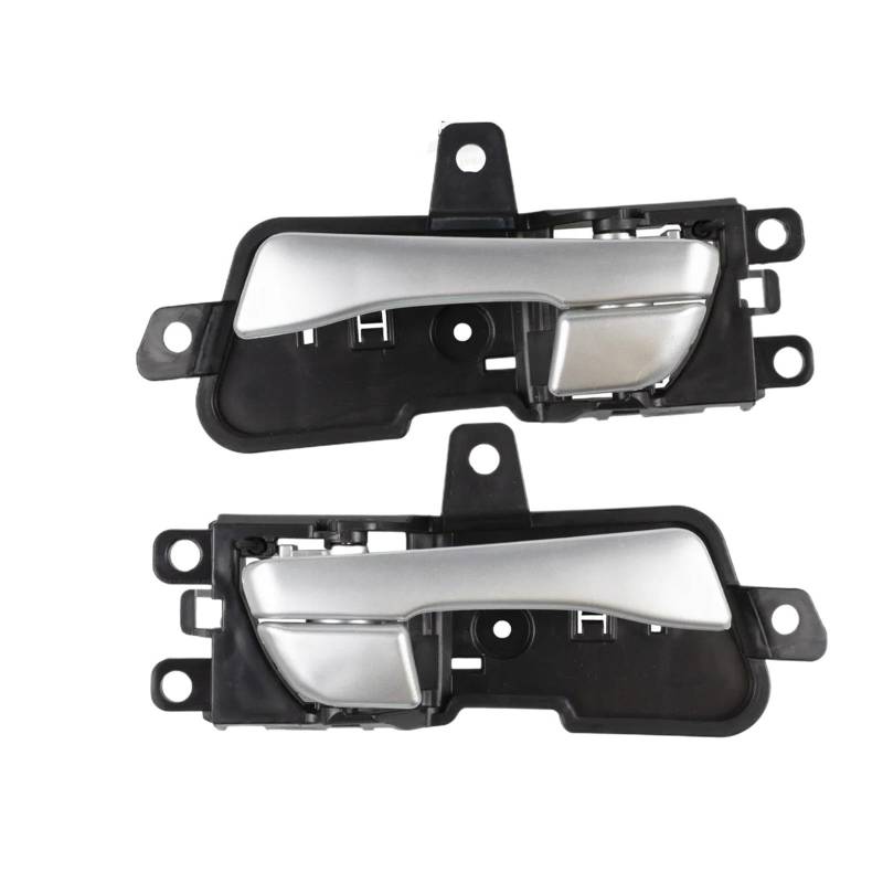 Türgriff Innen Links Rechts Auto Innen Innen Türgriff 82610-3S010 82620-3S010 Für Hyundai Für Sonata 2011 2012 2013 2014 Griffverkleidung(1 Pair Silver) von Sqnbra