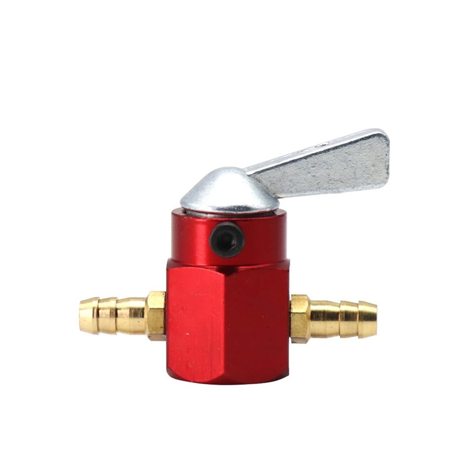 Vergaser 6mm Gastank Kraftstoffschalter Benzinhahn Benzinschalter Absperrventil Pumpenhahn Für Motorrad Vergaser Ketten SäGen Vergaser(6mm Red) von Sqnbra