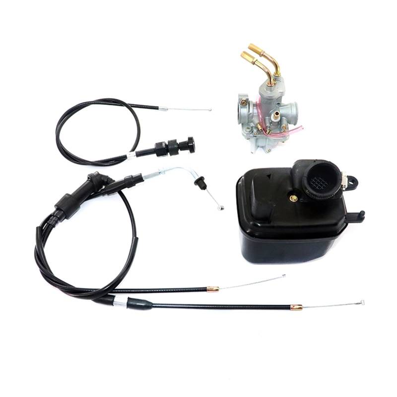 Vergaser Für Für Peewee PW50 Für PW 50 PY50 Für YZinger 50 Motorrad Vergaser Vergaser Luftfilter Gaszug Chokezug Ketten SäGen Vergaser(Full Kit) von Sqnbra