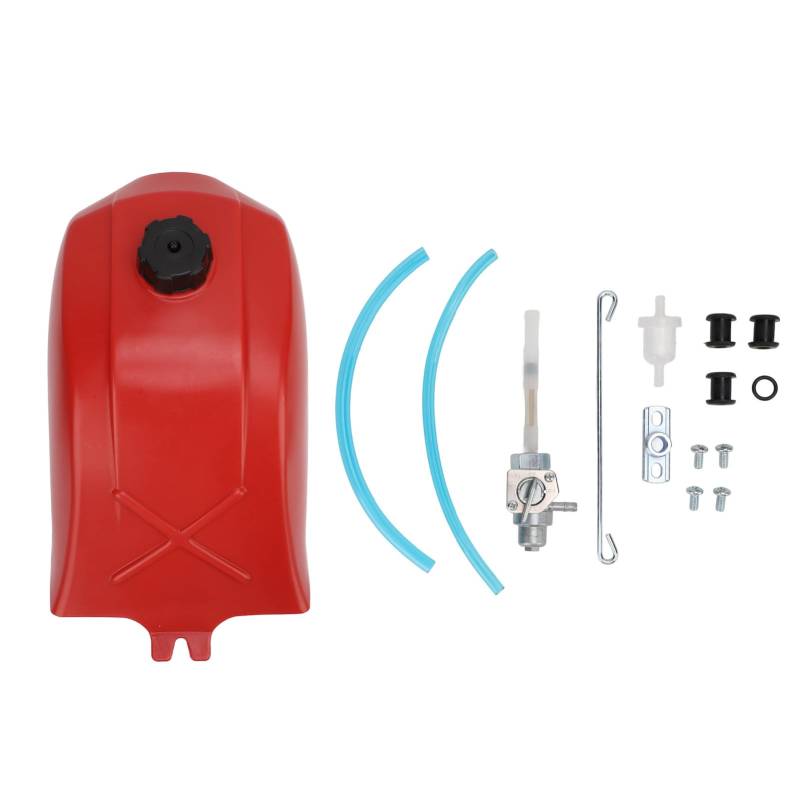 Benzinhahn-Kit für Kraftstofftank, Benzindeckel, Benzinhahn-Kit 16950 HC4 840, Professionelle Stabile Leistung für ATC250ES Big Red 250 1985 Bis 1987 von Srliya