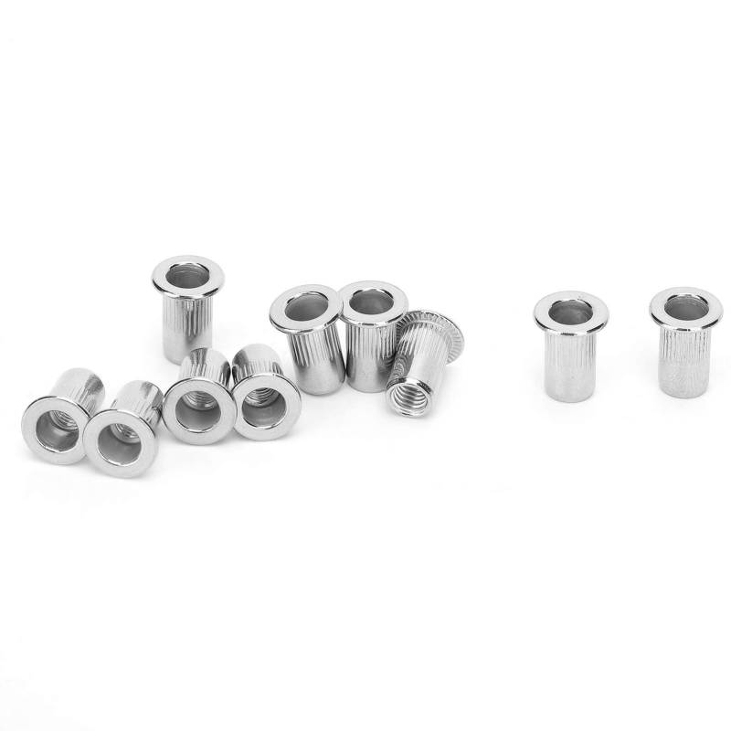 Srliya 50pcs Edelstahl Nietmutter Ribbing M5 Fastener Hardware Industrielle Lieferungen von Srliya