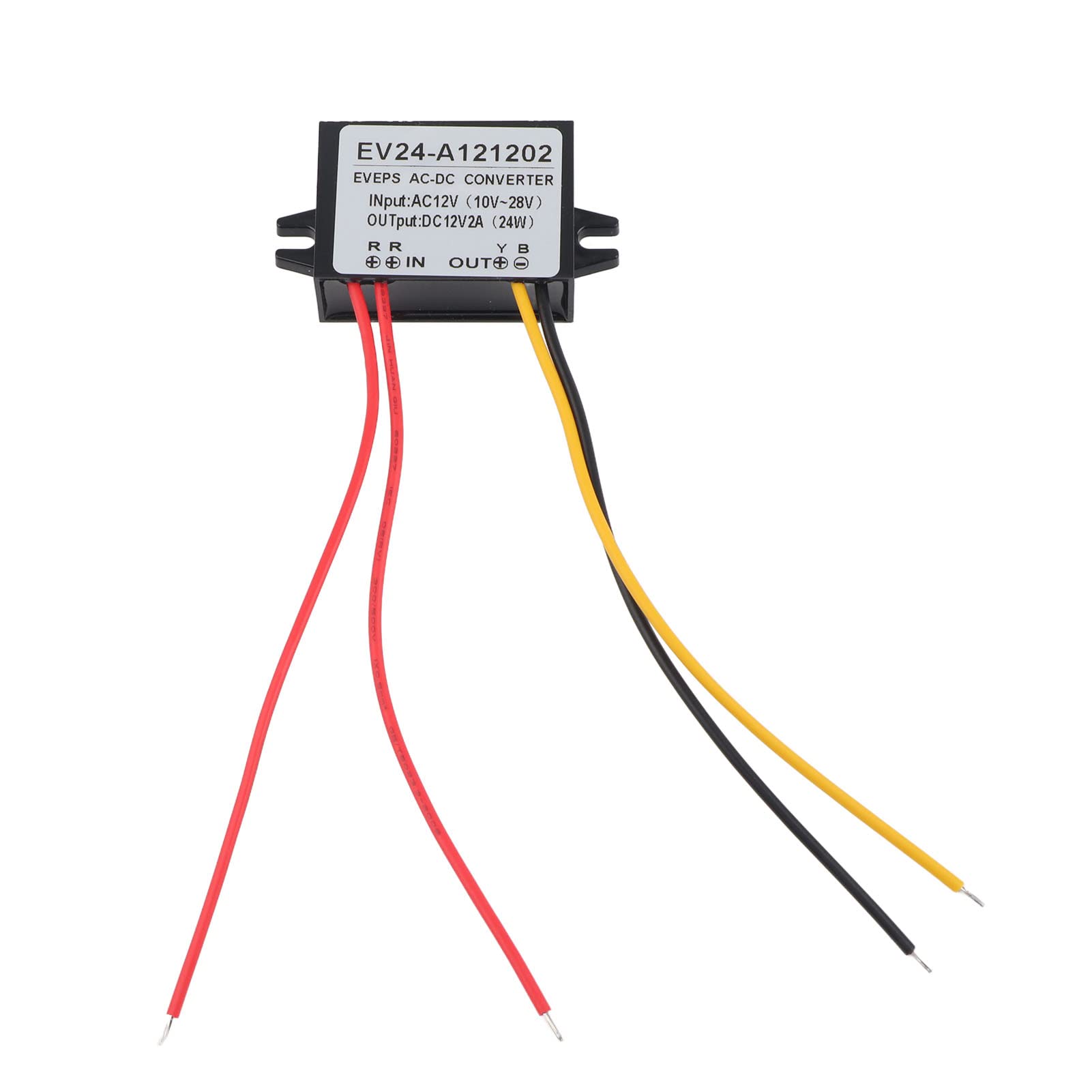 Srliya Hochstabiler 12-V-DC-Wandler, AC-DC-Abwärtsmodul, Netzteil für Autobildschirm, Monitorkamera, Lüfter, Wasserpumpe, Motor, Router, IP67 Wasserdicht und Staubdicht, (2A) von Srliya