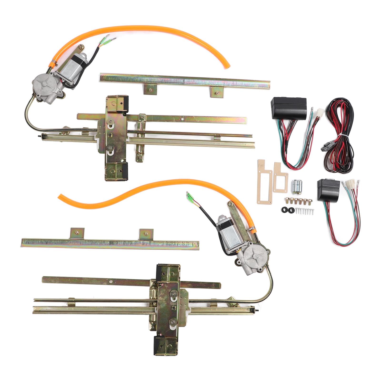 Umrüstsatz für Elektrische Fensterheber, Universelles Design, Schnelle Installation, Hochwertige Materialien für Street Hot Rat, Hot Rod, Verbesserter Komfort, Sicherheit, von Srliya