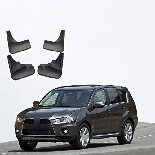 Stück Schmutzfänger für Mitsubishi Outlander 2010 2011 2012,Schutz Kotflügel für Fahrzeuge Hochwertige Schmutzfänger Set (4er Bausatz) von Srltsy